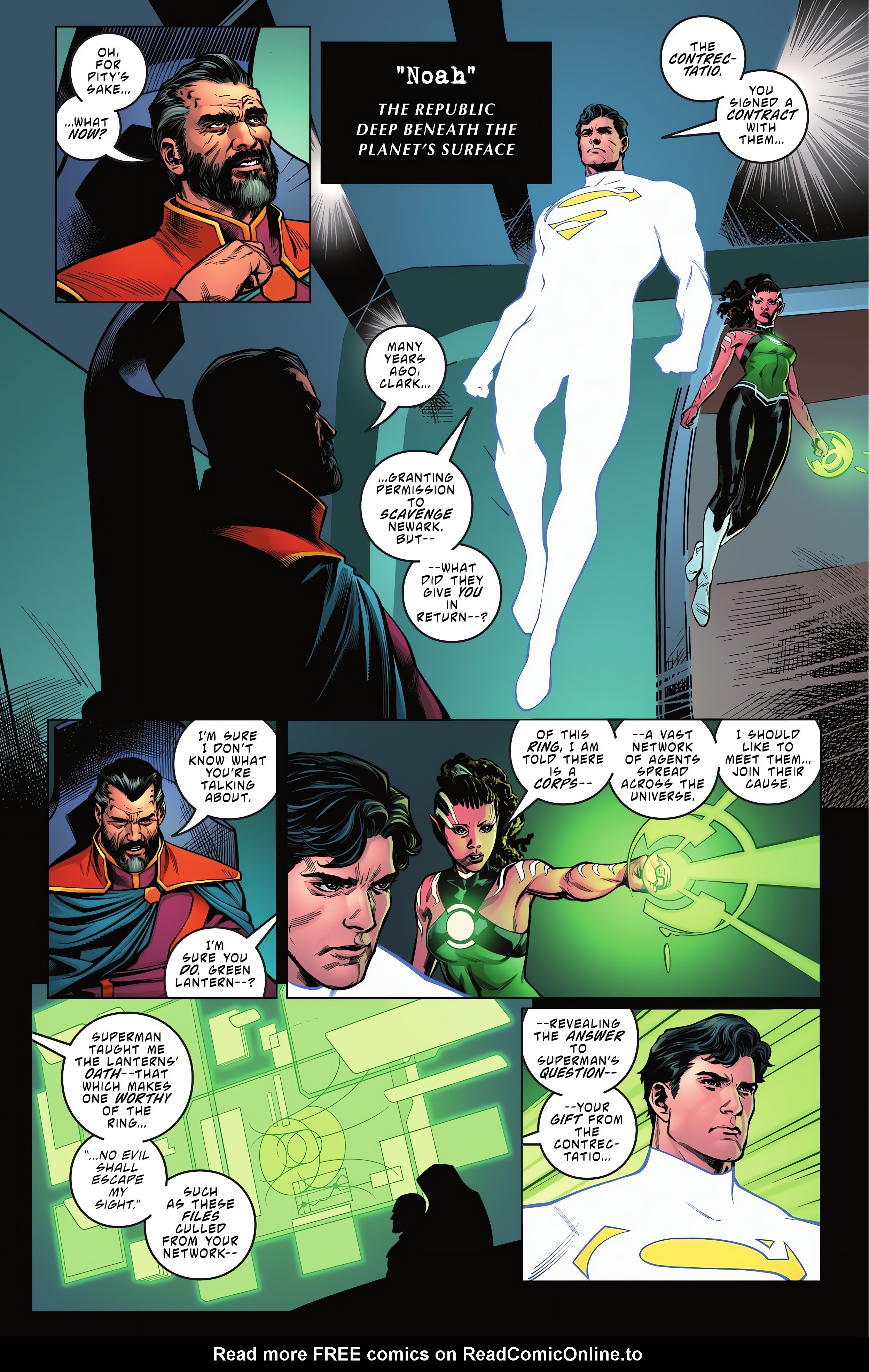 Read online Superman: Lost comic -  Issue #6 - 12