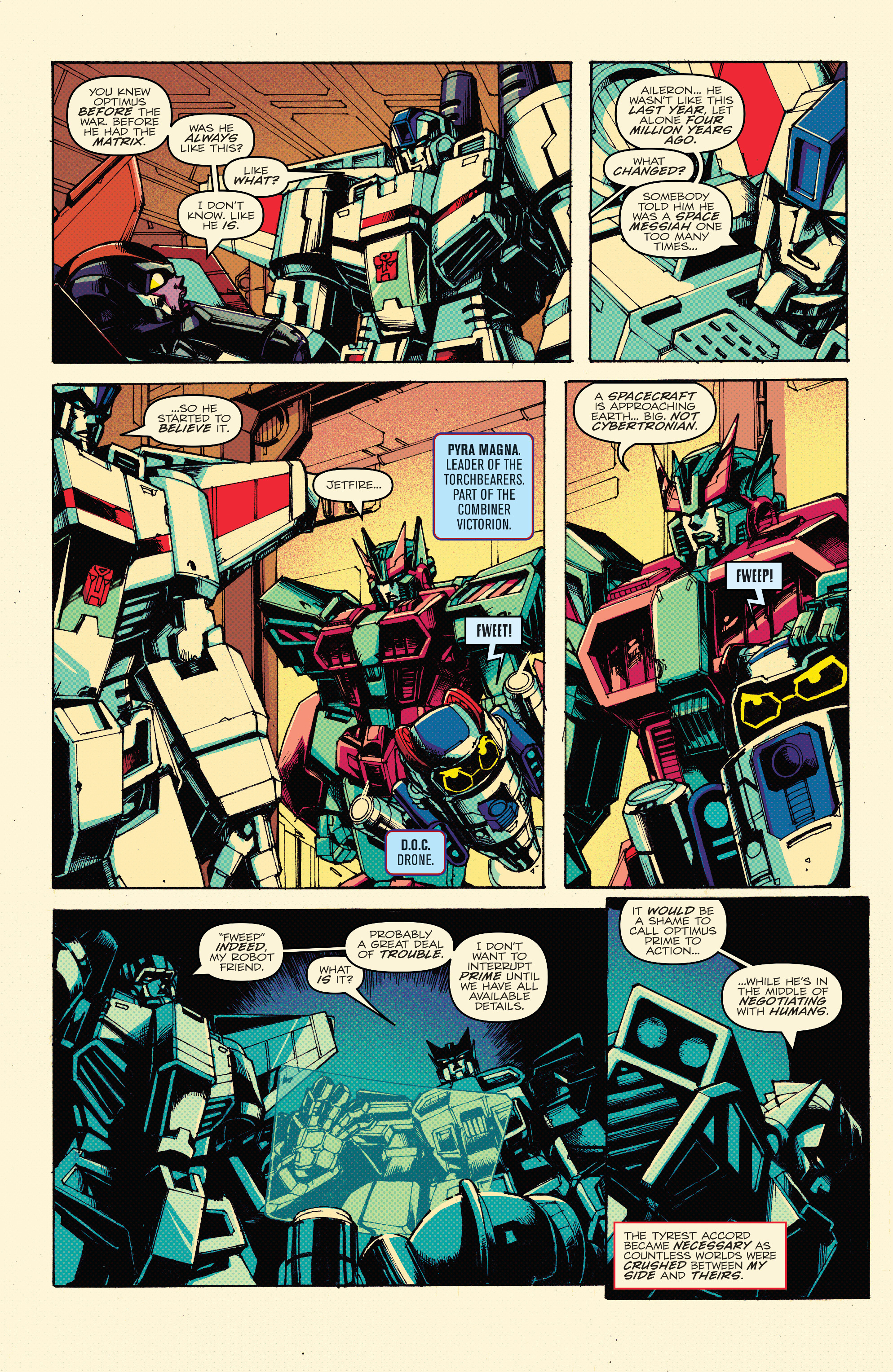 Read online Optimus Prime comic -  Issue #1 - 17