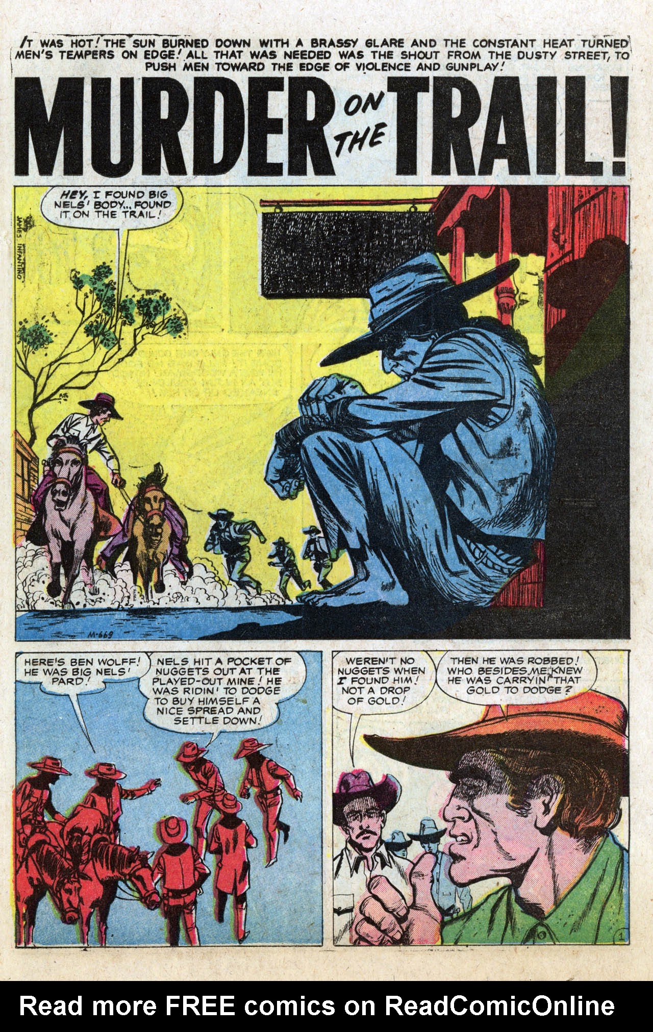 Read online Two Gun Western comic -  Issue #12 - 21