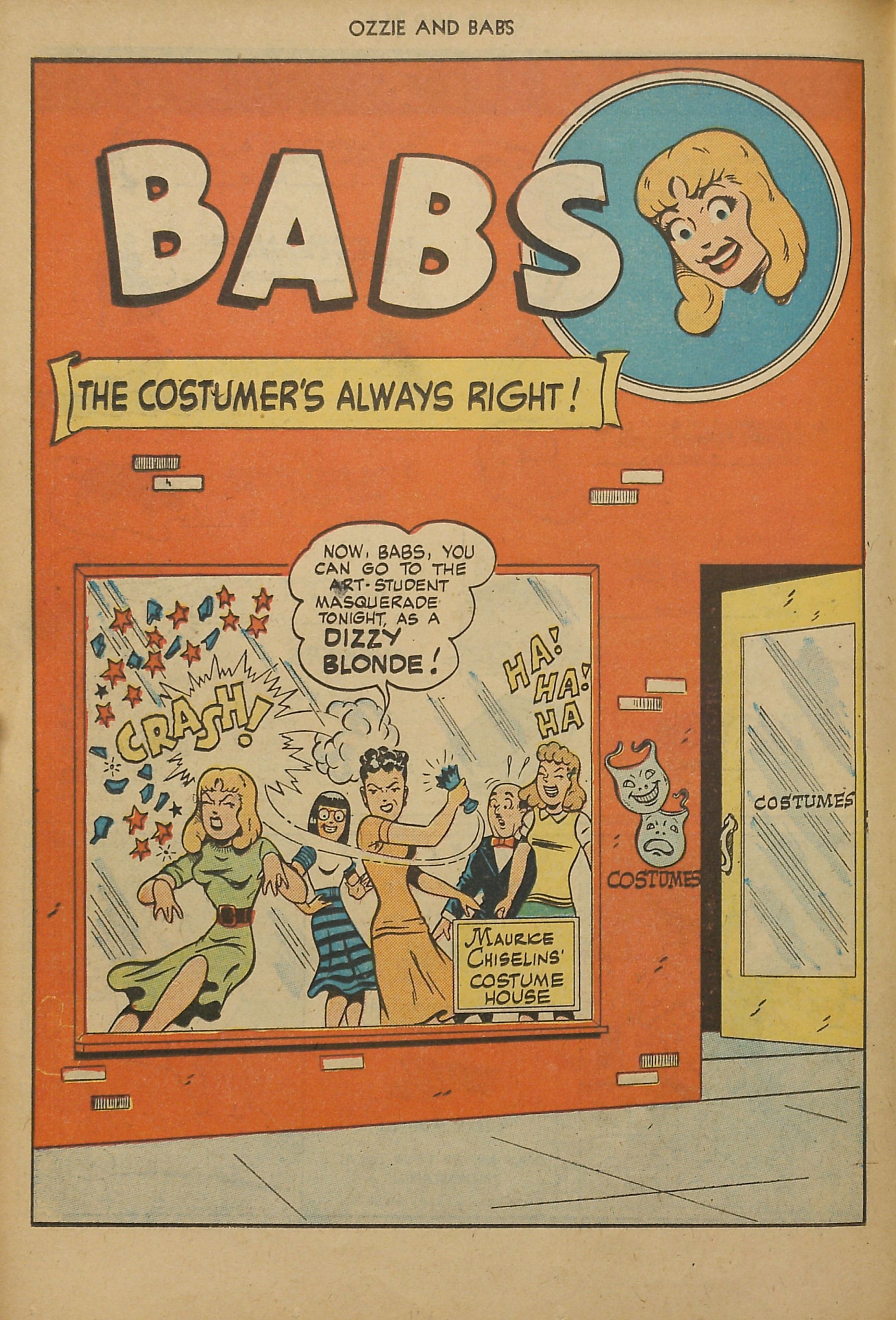 Read online Ozzie And Babs comic -  Issue #10 - 26