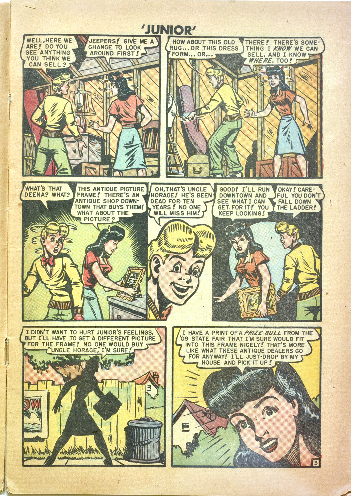 Read online Junior (1947) comic -  Issue #13 - 13