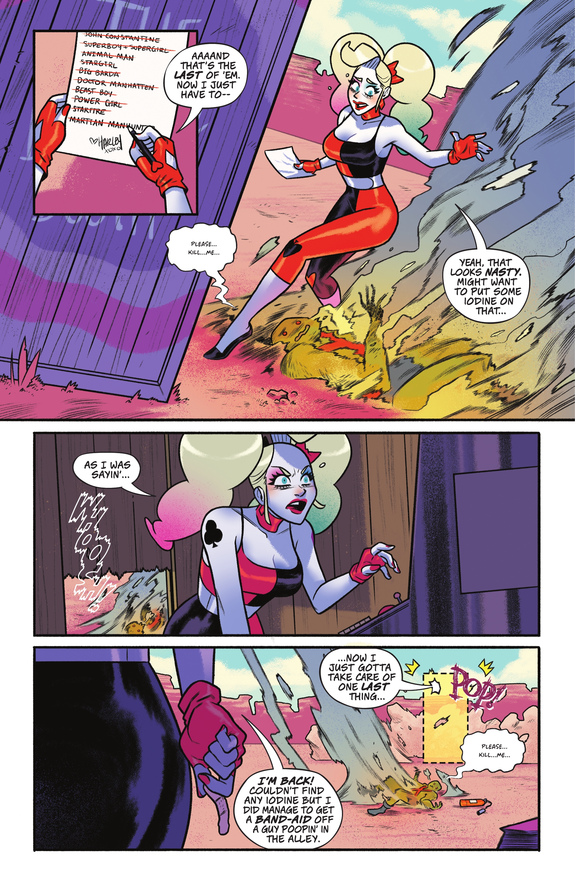 Read online Multiversity: Harley Screws Up The DCU comic -  Issue #6 - 13