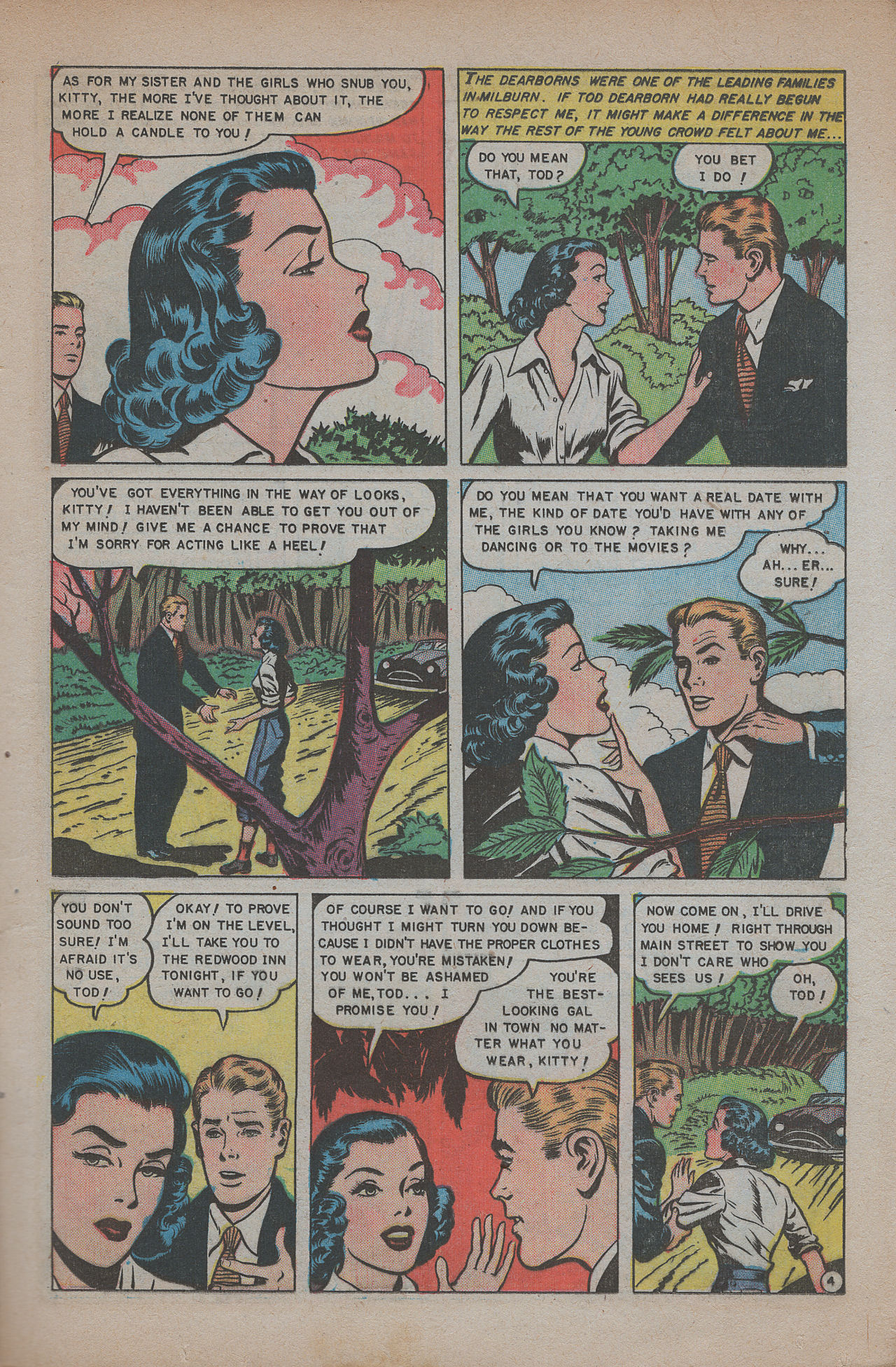 Read online Glamorous Romances comic -  Issue #54 - 13