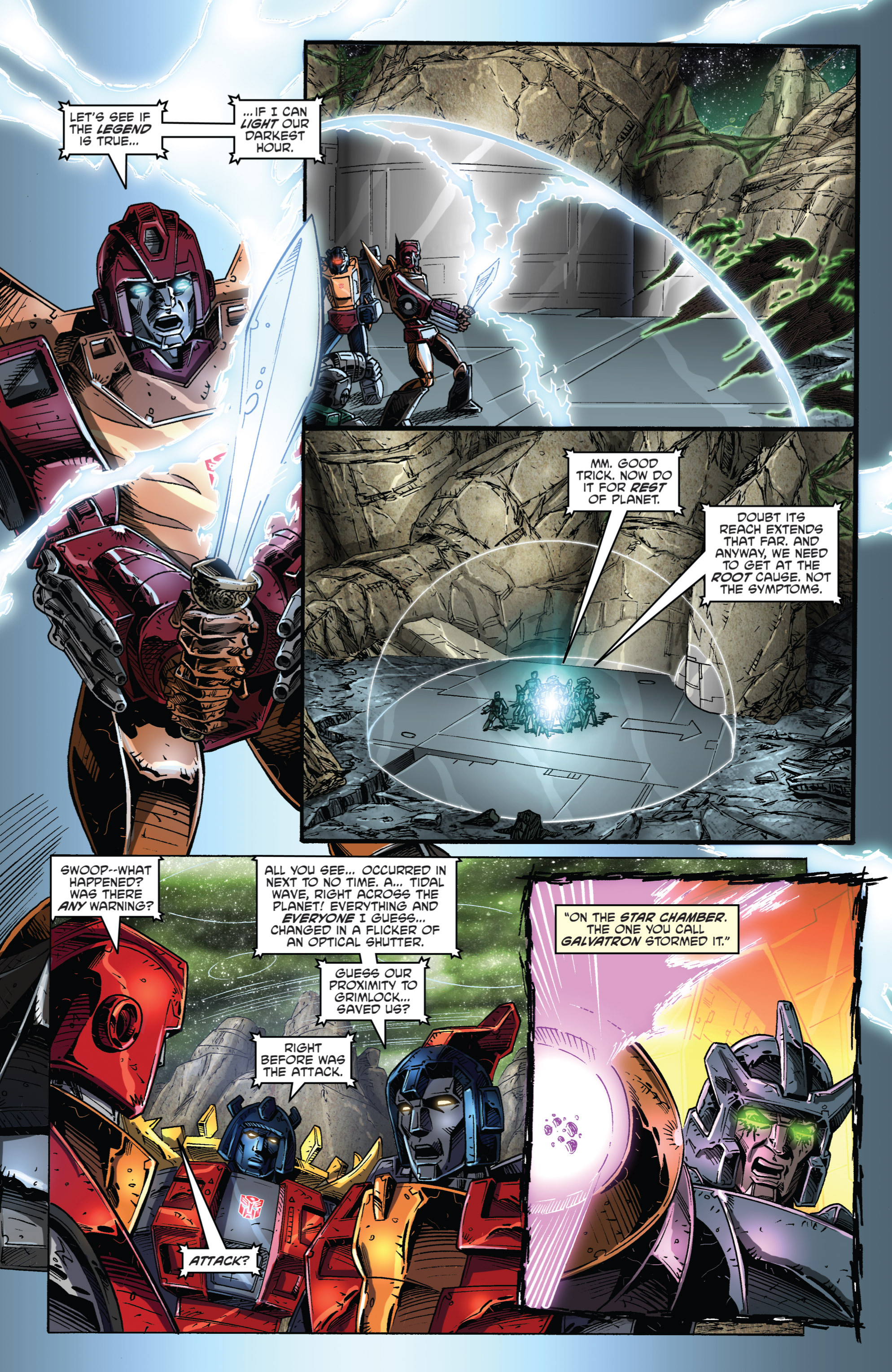 Read online The Transformers: Regeneration One comic -  Issue #100 - 13