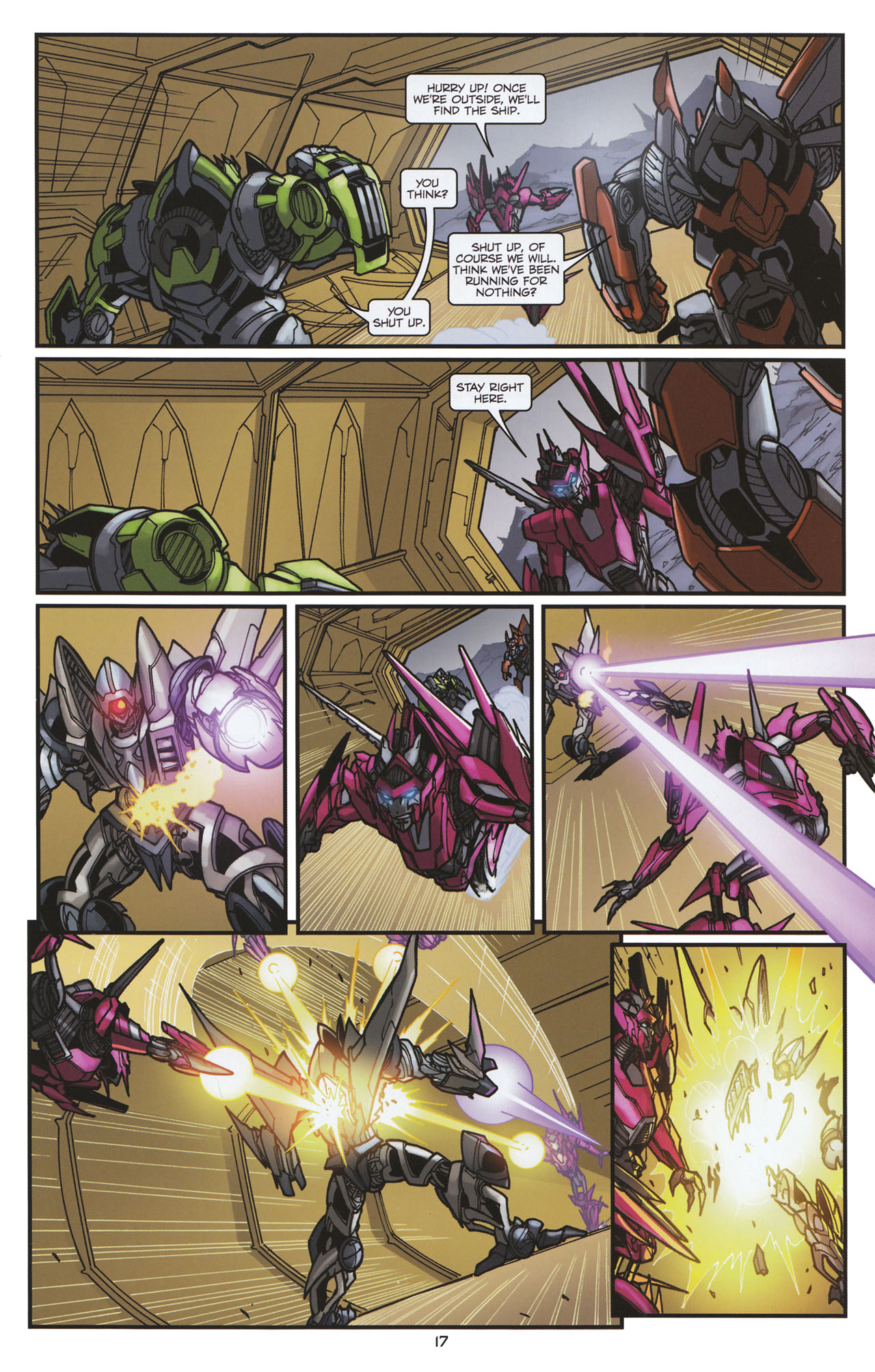 Read online Transformers: Tales of The Fallen comic -  Issue #6 - 19