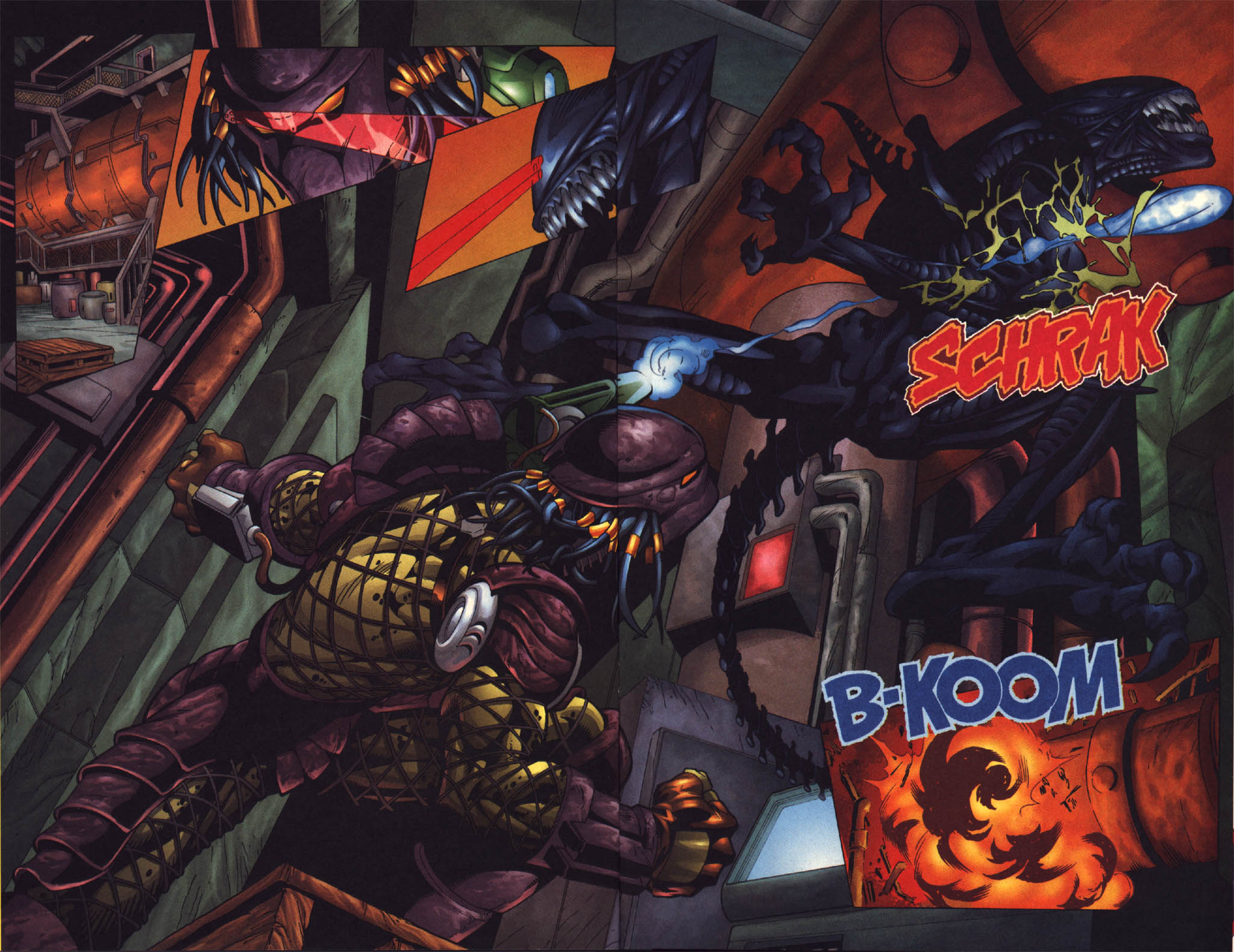Read online Aliens vs. Predator: Xenogenesis comic -  Issue #1 - 23