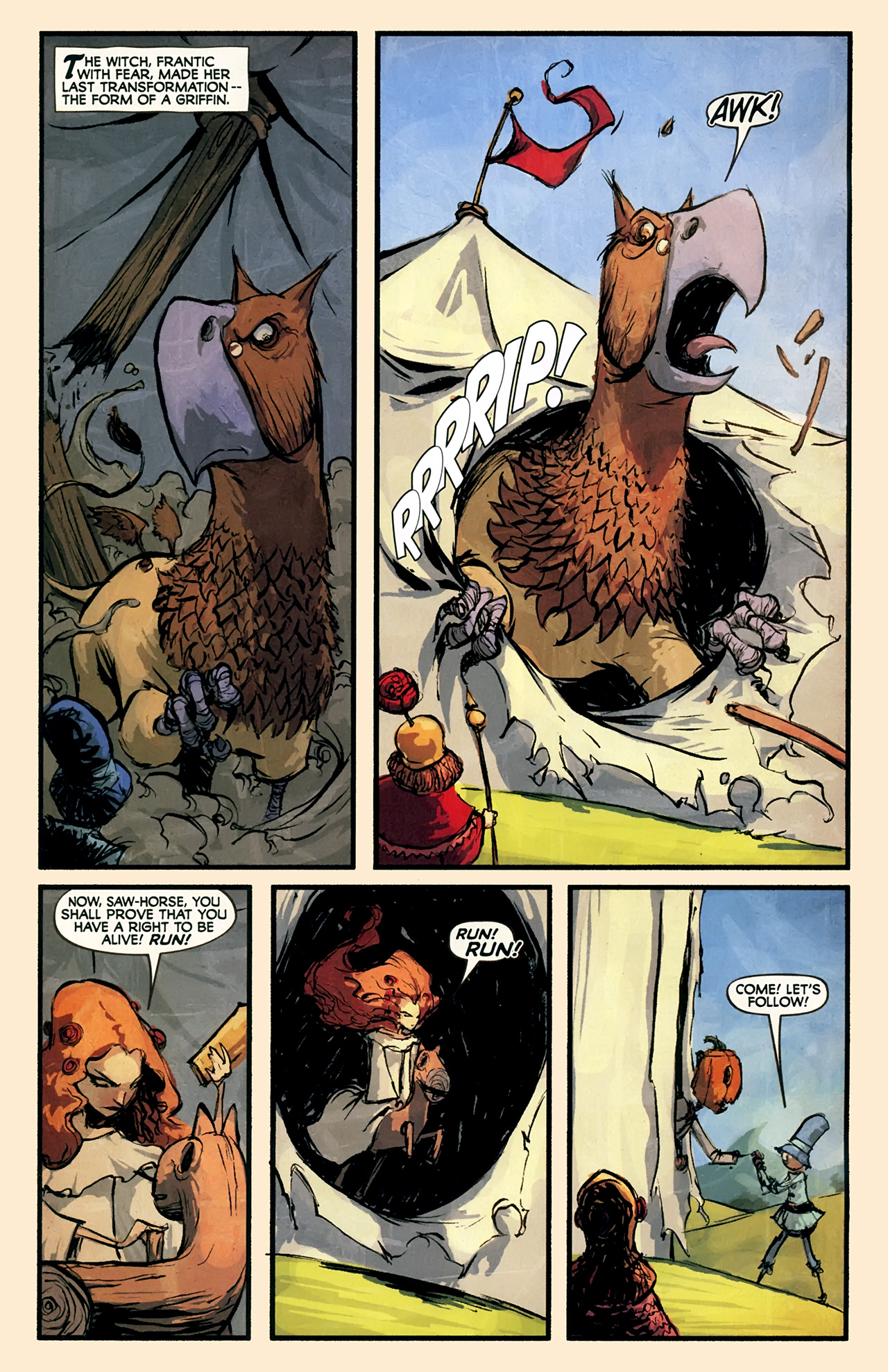 Read online The Marvelous Land of Oz comic -  Issue #8 - 7