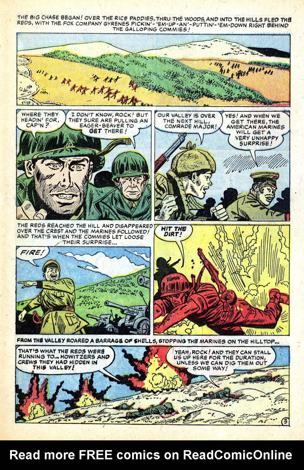 Read online Marines in Action comic -  Issue #6 - 5
