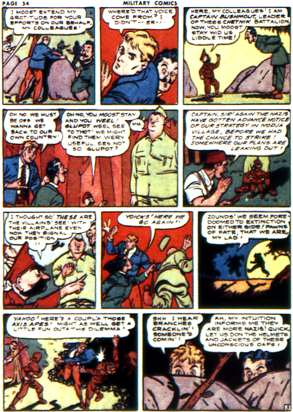 Read online Military Comics comic -  Issue #14 - 56