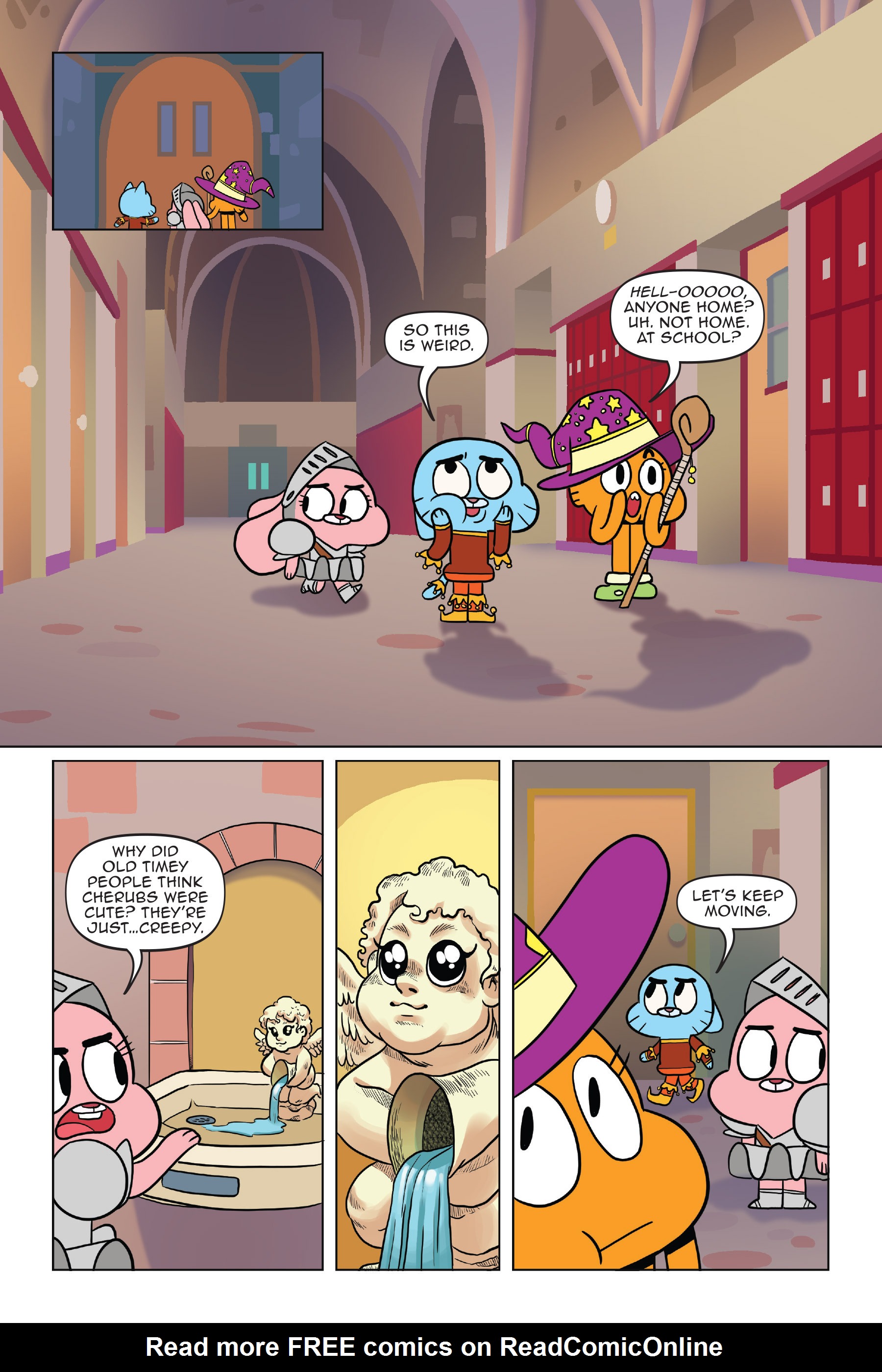 Read online The Amazing World of Gumball: Fairy Tale Trouble comic -  Issue # Full - 104