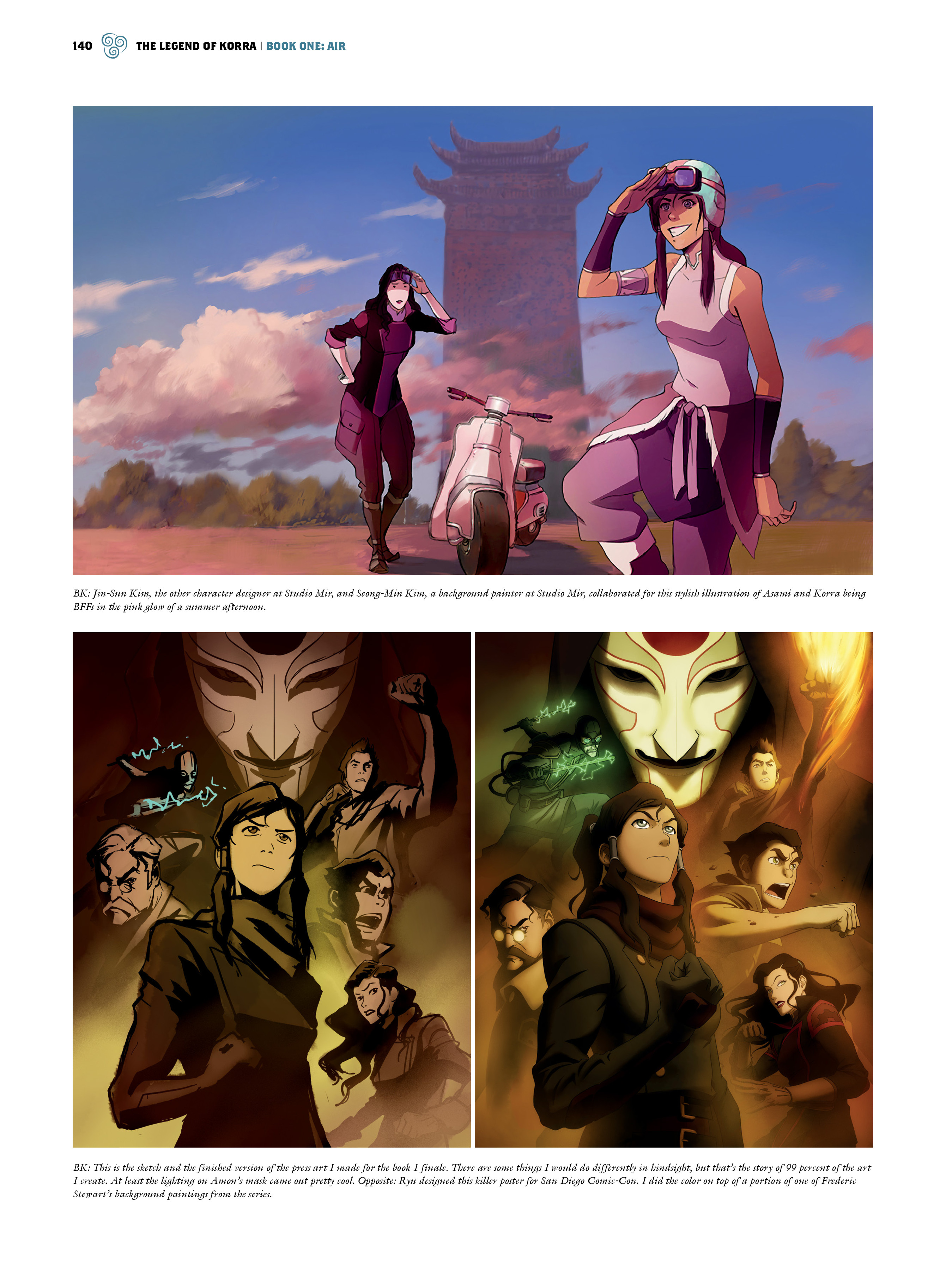 Read online The Legend of Korra: The Art of the Animated Series comic -  Issue # TPB 1 - 125