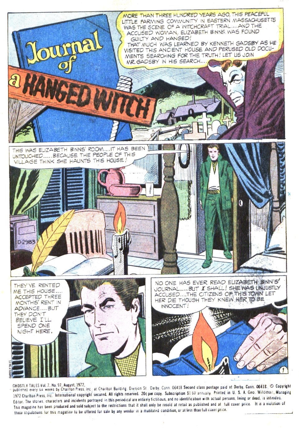 Read online Ghostly Tales comic -  Issue #97 - 3