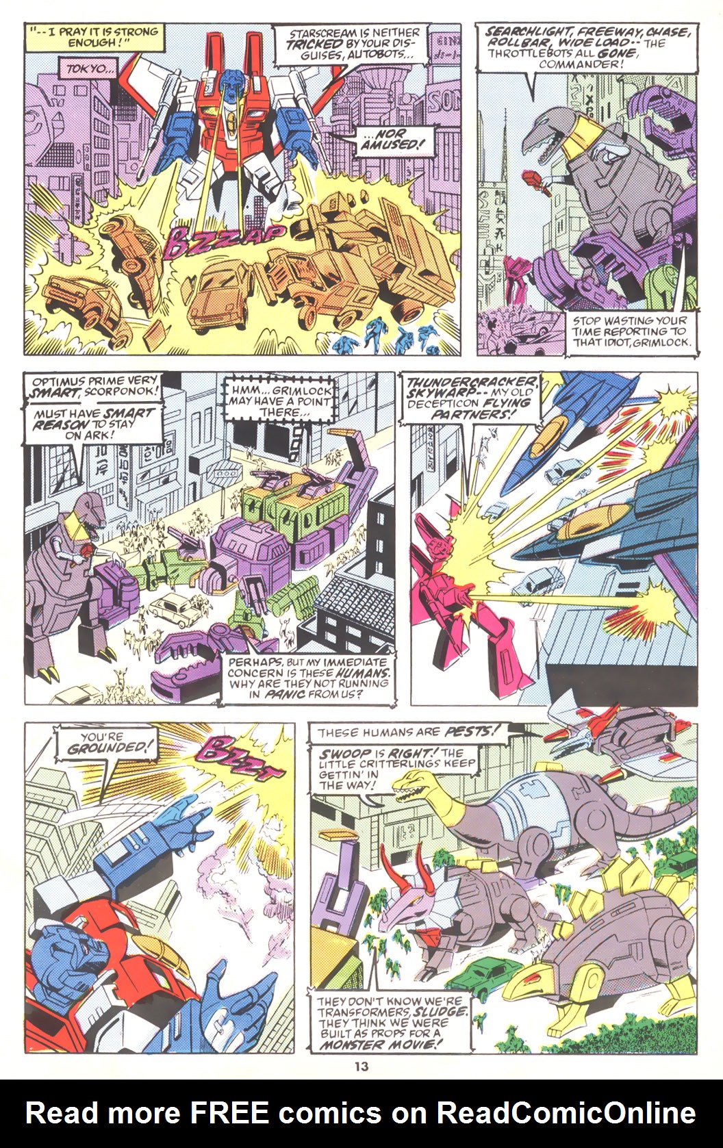 Read online The Transformers (UK) comic -  Issue #209 - 12