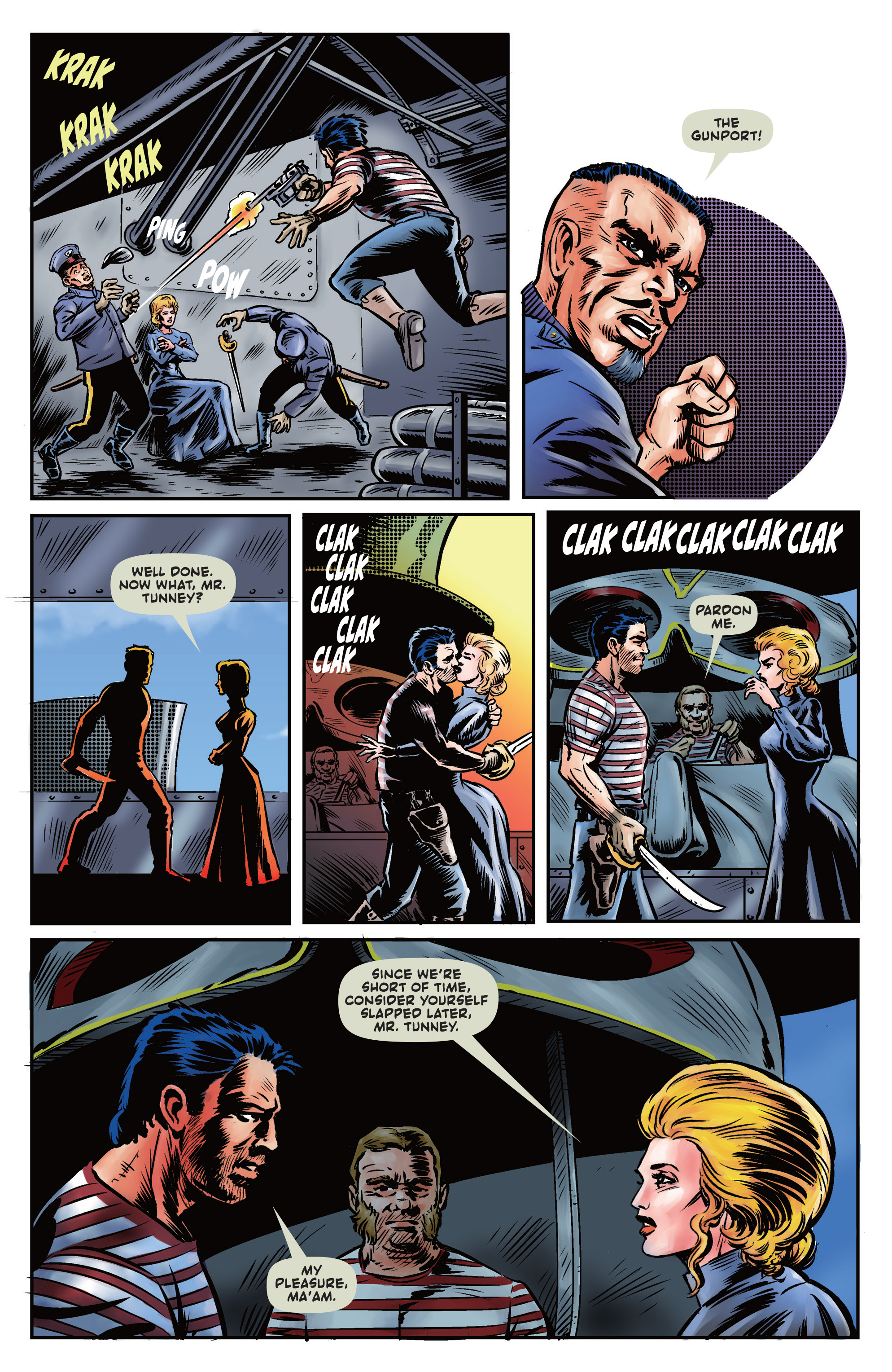 Read online Larry Blamire’s Steam Wars comic -  Issue #2 - 26