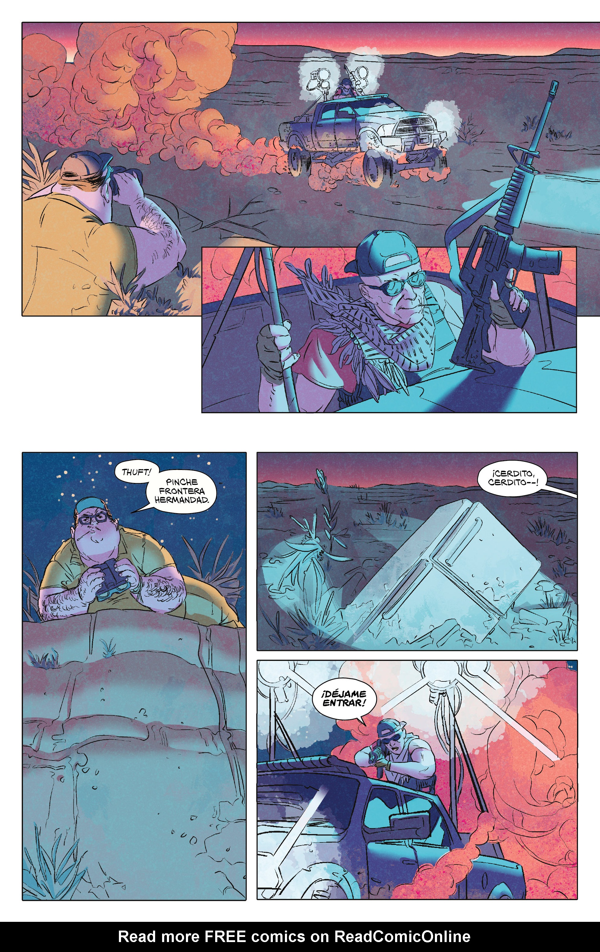 Read online Fissure comic -  Issue #1 - 5
