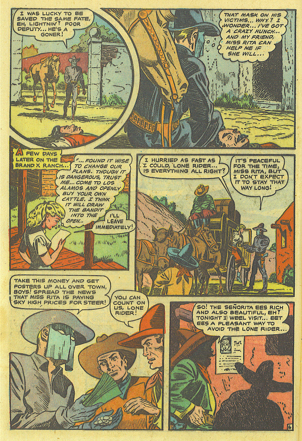 Read online The Lone Rider comic -  Issue #6 - 7