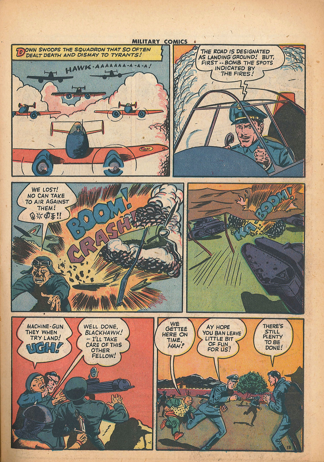 Read online Military Comics comic -  Issue #25 - 15