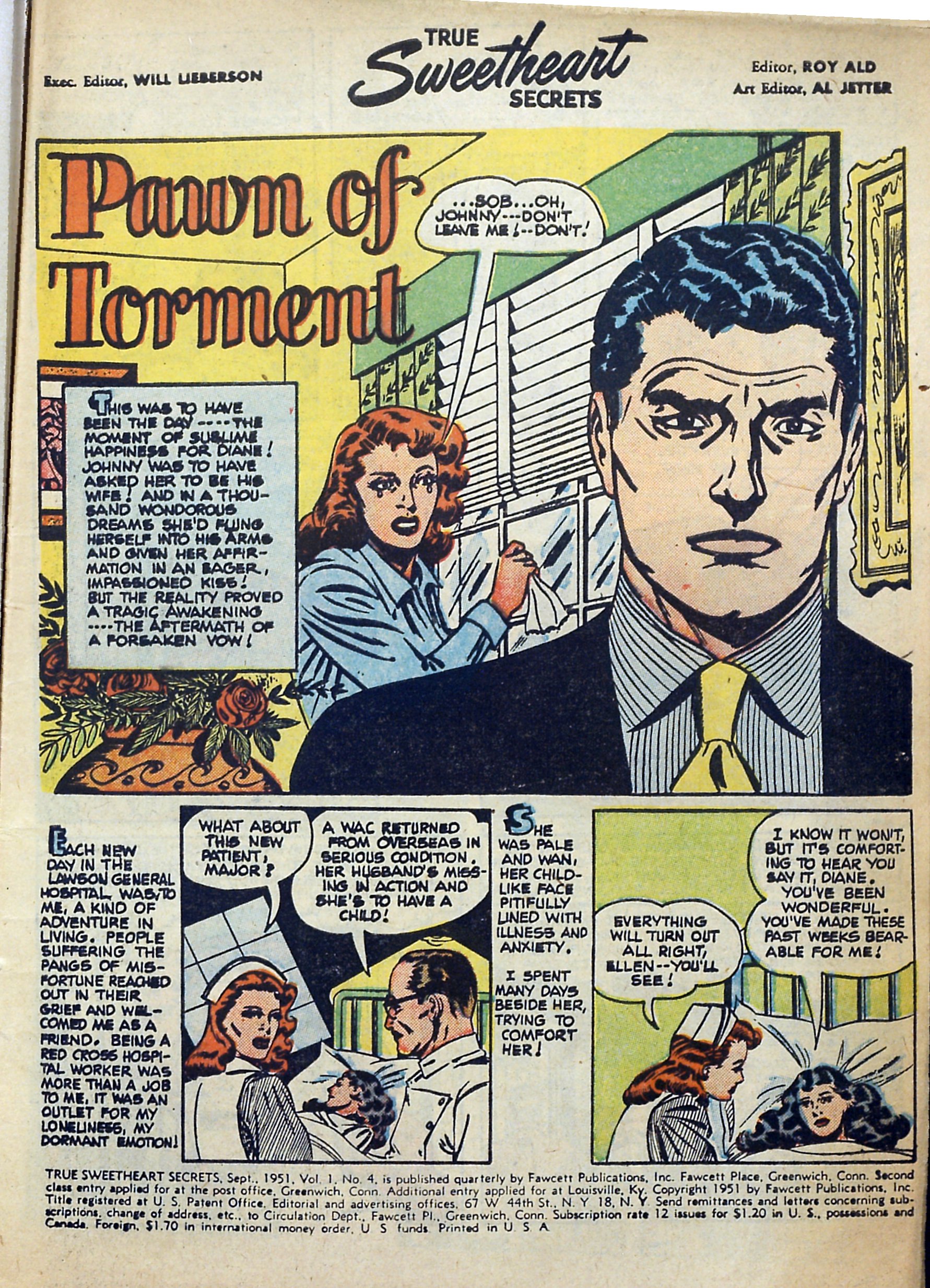 Read online True Sweetheart Secrets comic -  Issue #4 - 3