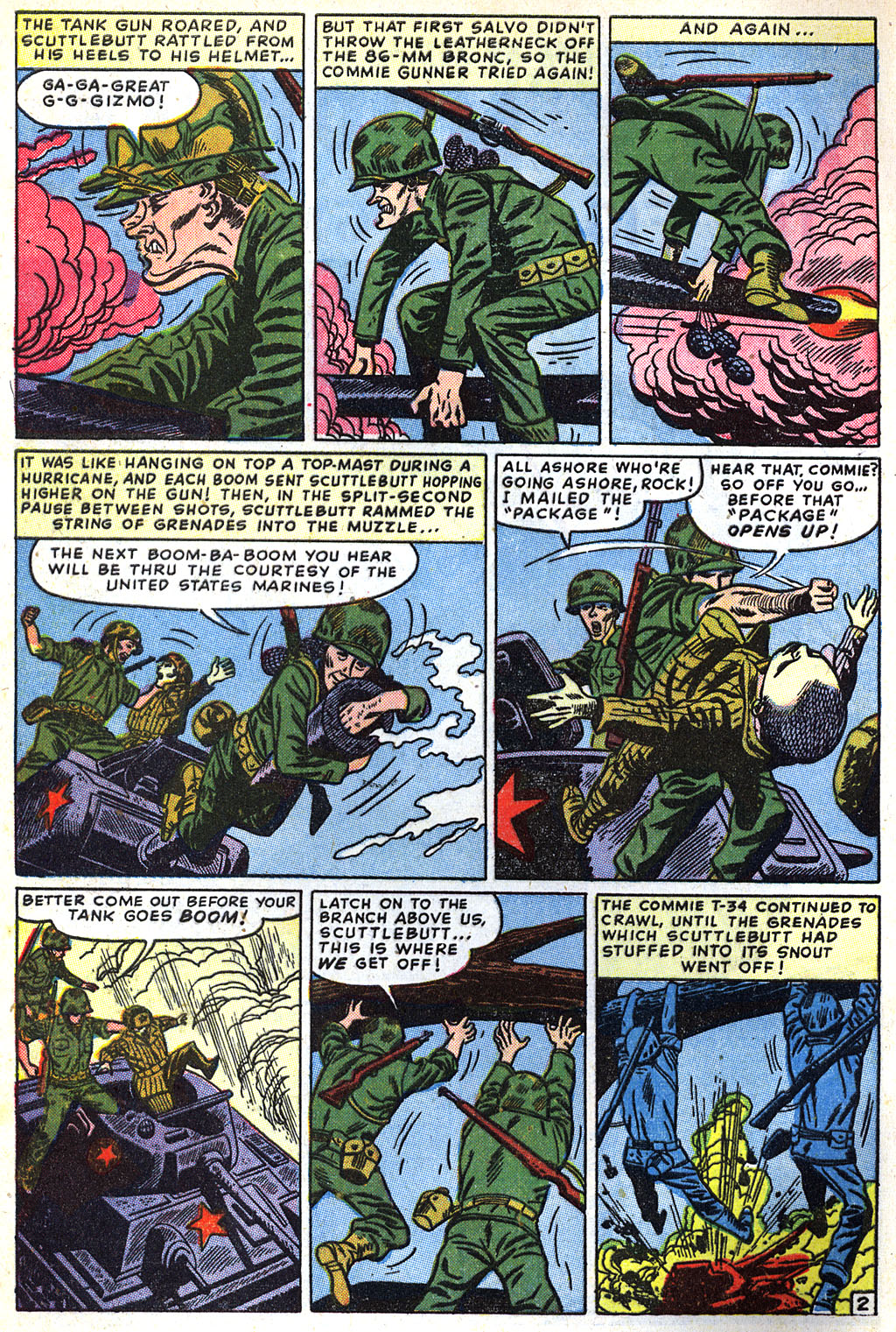 Read online Marines in Action comic -  Issue #2 - 4