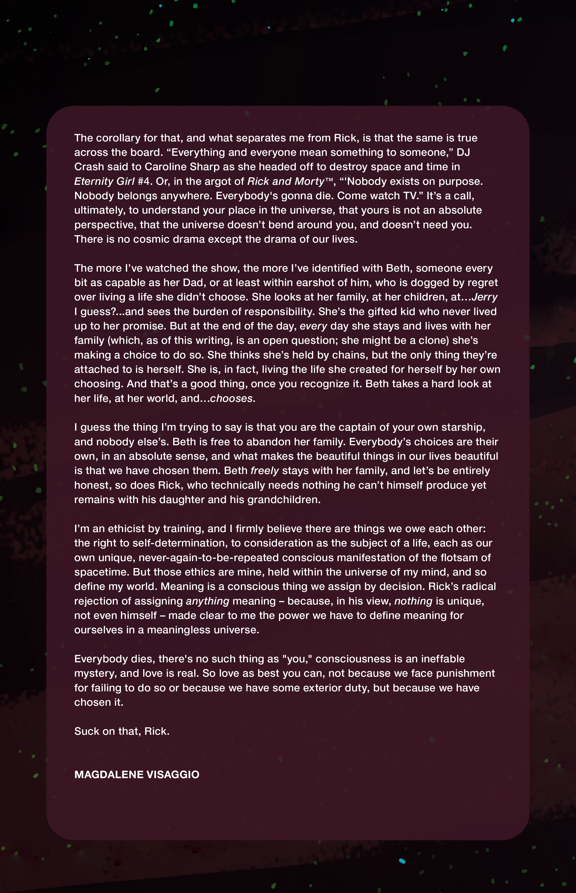 Read online Rick and Morty Deluxe Edition comic -  Issue # TPB 5 (Part 1) - 6
