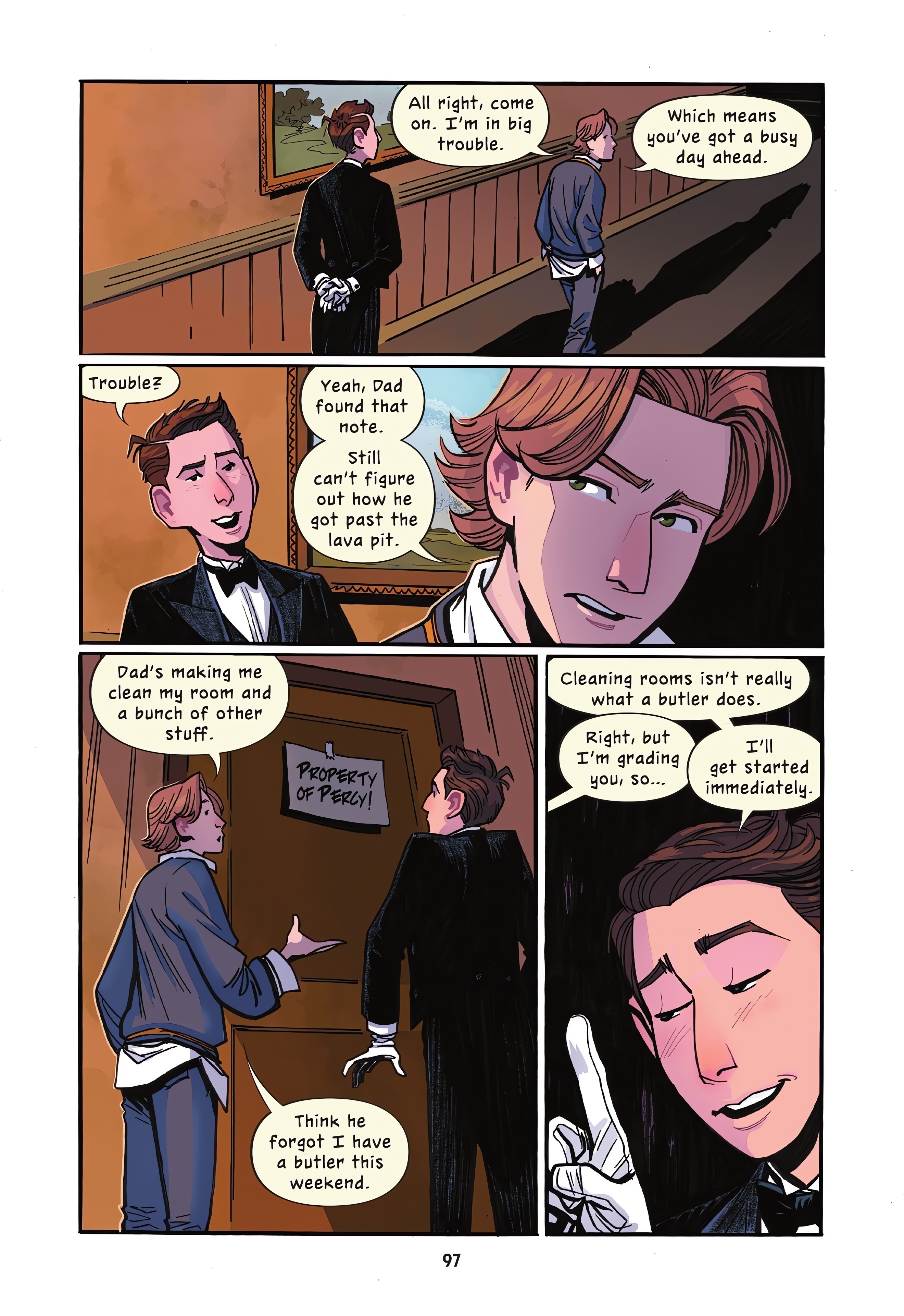 Read online Young Alfred: Pain in the Butler comic -  Issue # TPB (Part 1) - 92