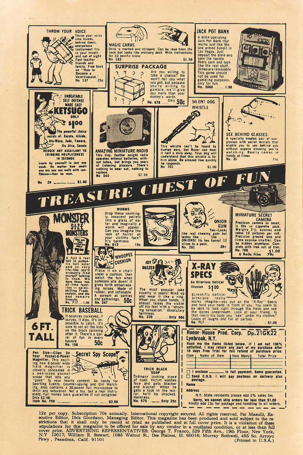 Read online Ghostly Tales comic -  Issue #58 - 2