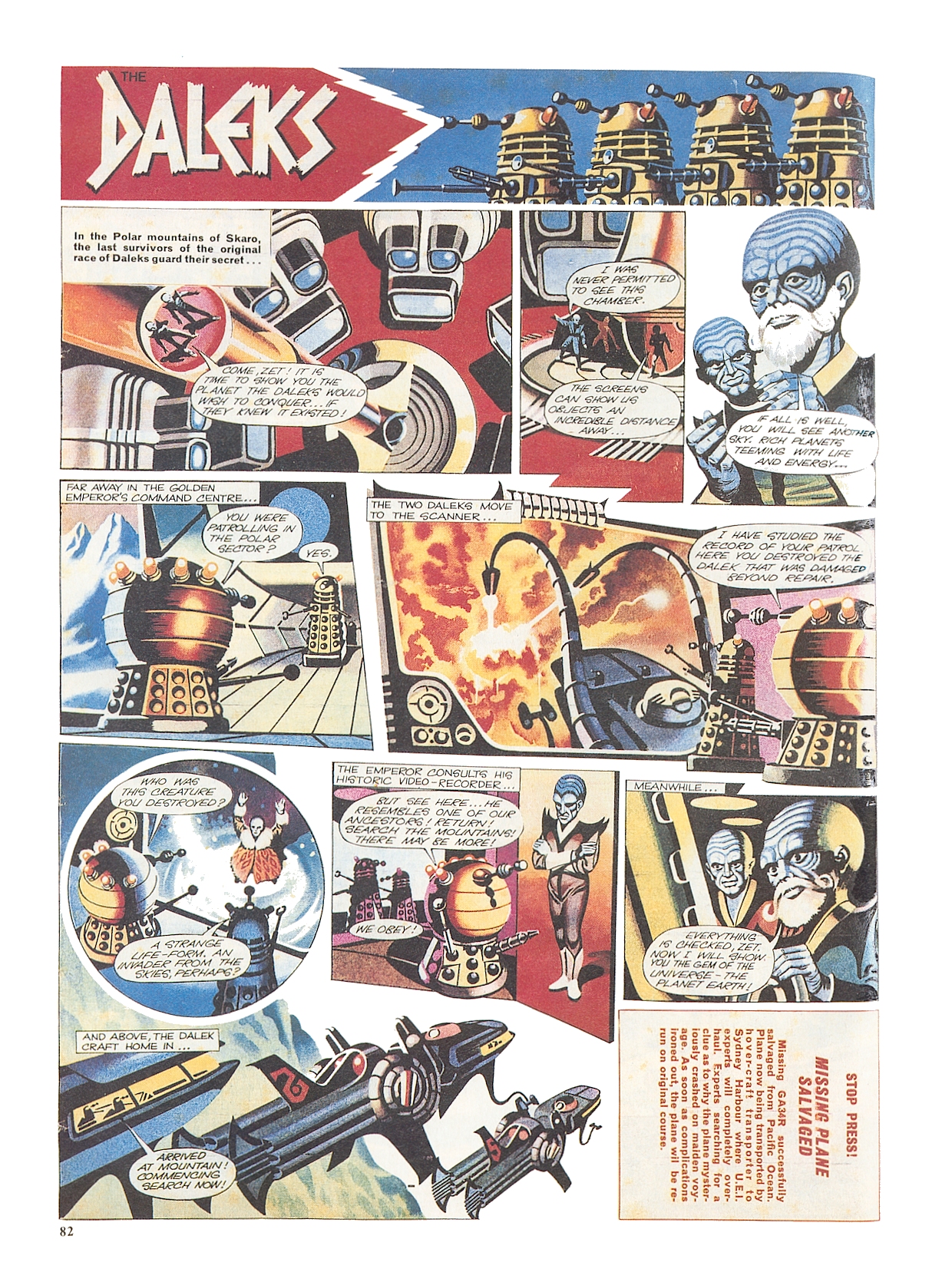 Read online Dalek Chronicles comic -  Issue # TPB - 82