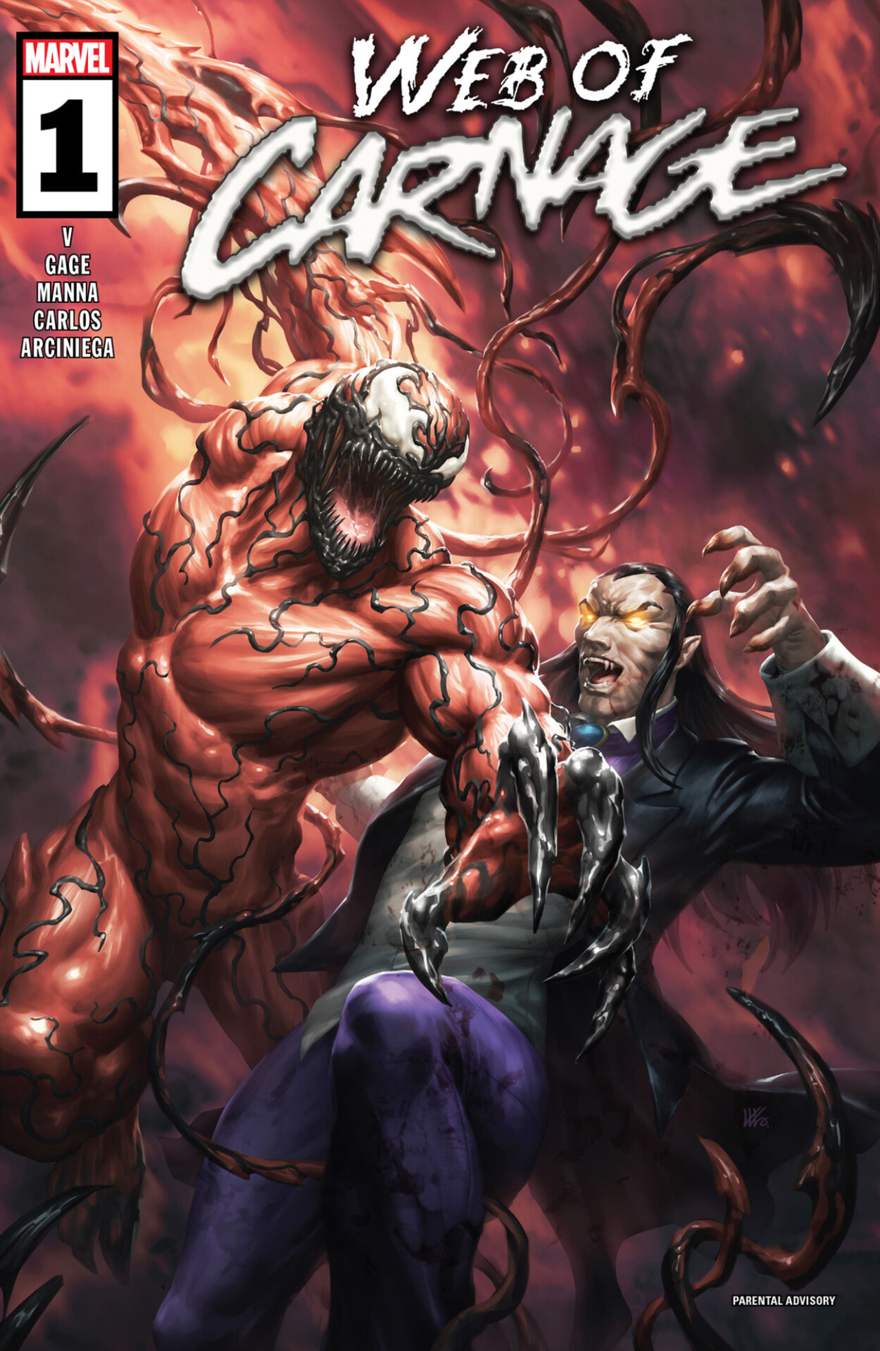 Read online Web of Carnage comic -  Issue #1 - 1