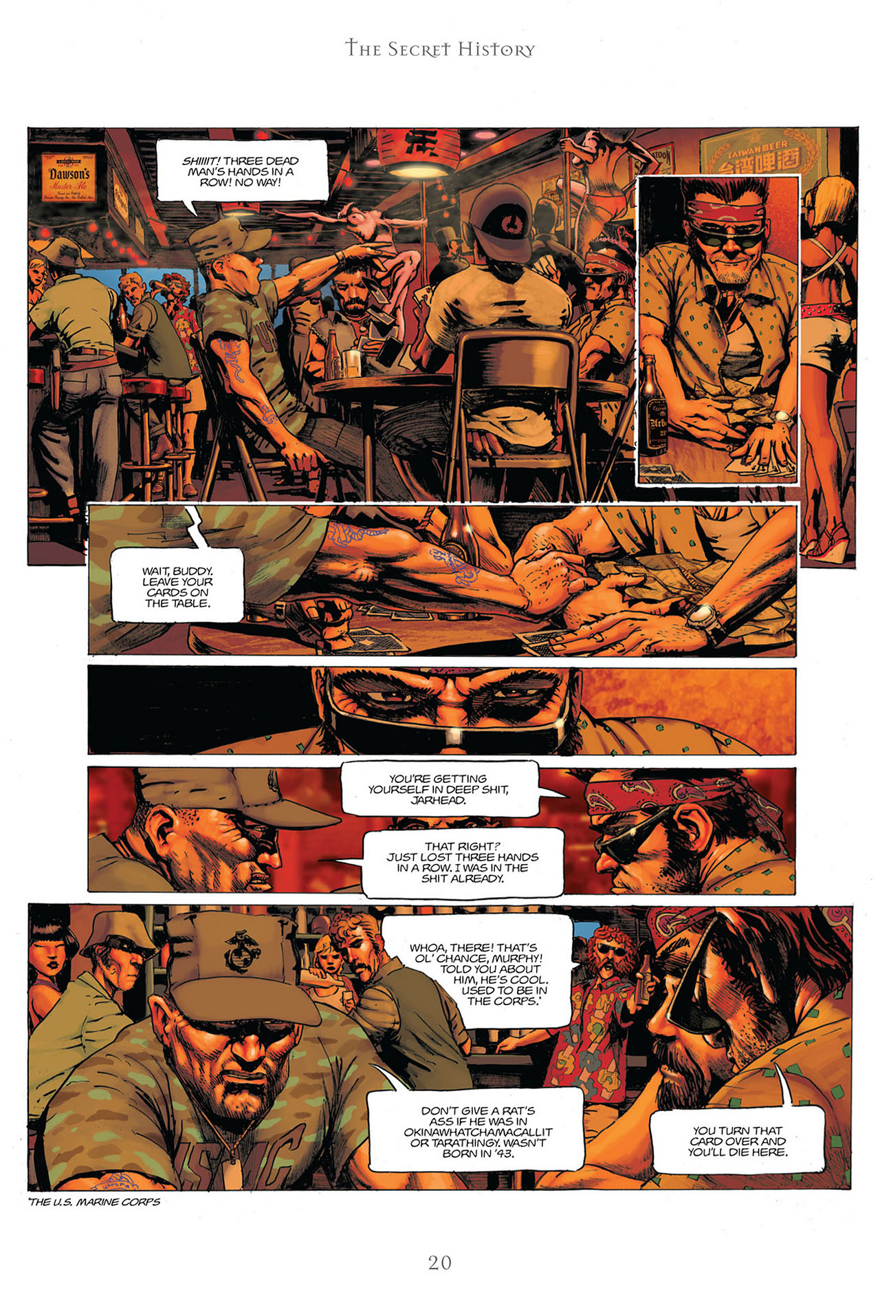 Read online The Secret History comic -  Issue #20 - 21
