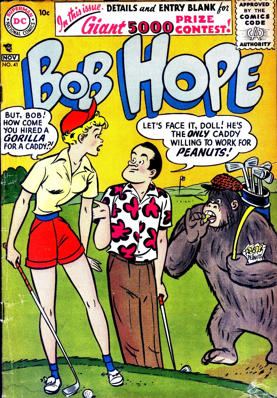 Read online The Adventures of Bob Hope comic -  Issue #41 - 1