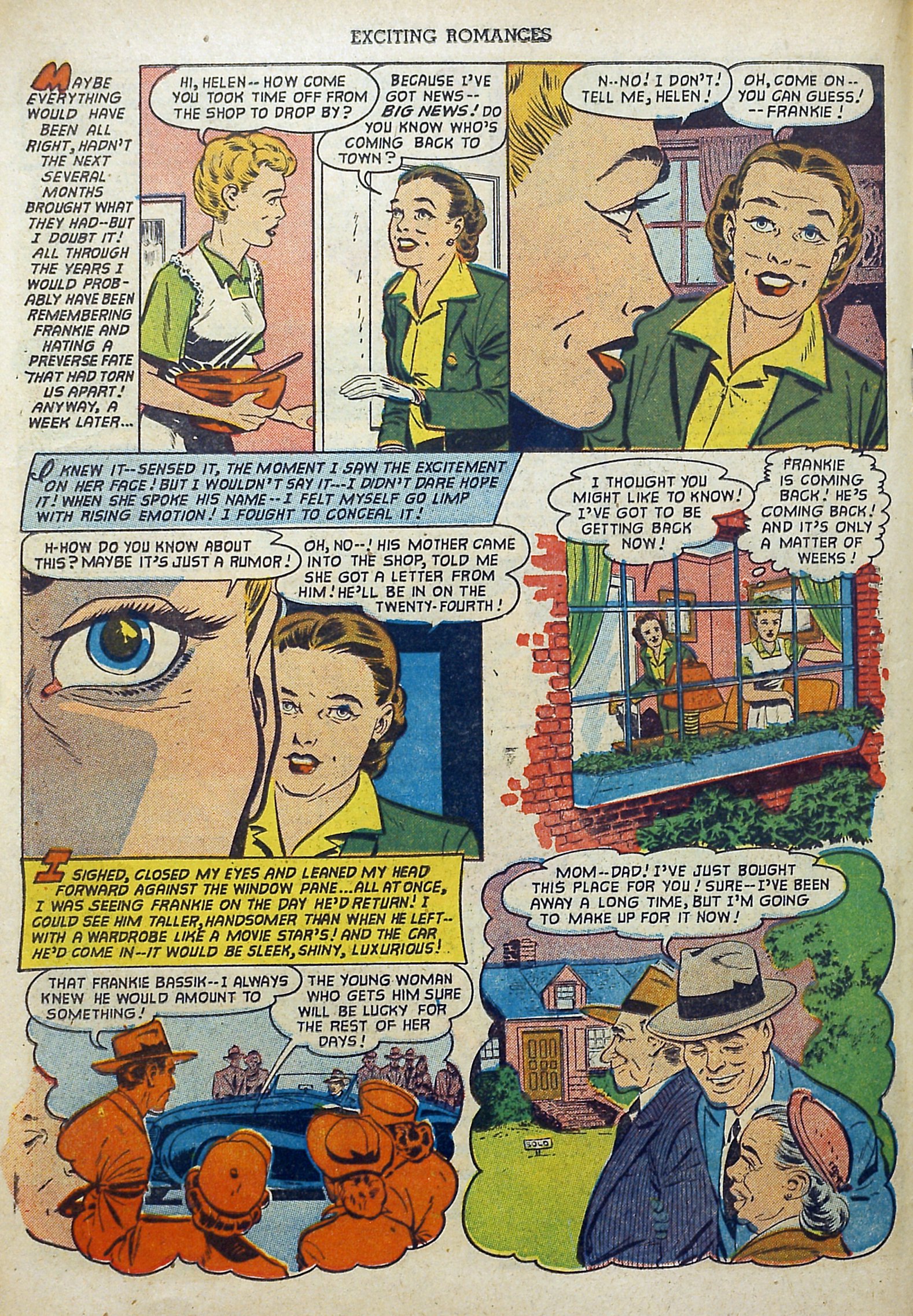 Read online Exciting Romances comic -  Issue #9 - 18