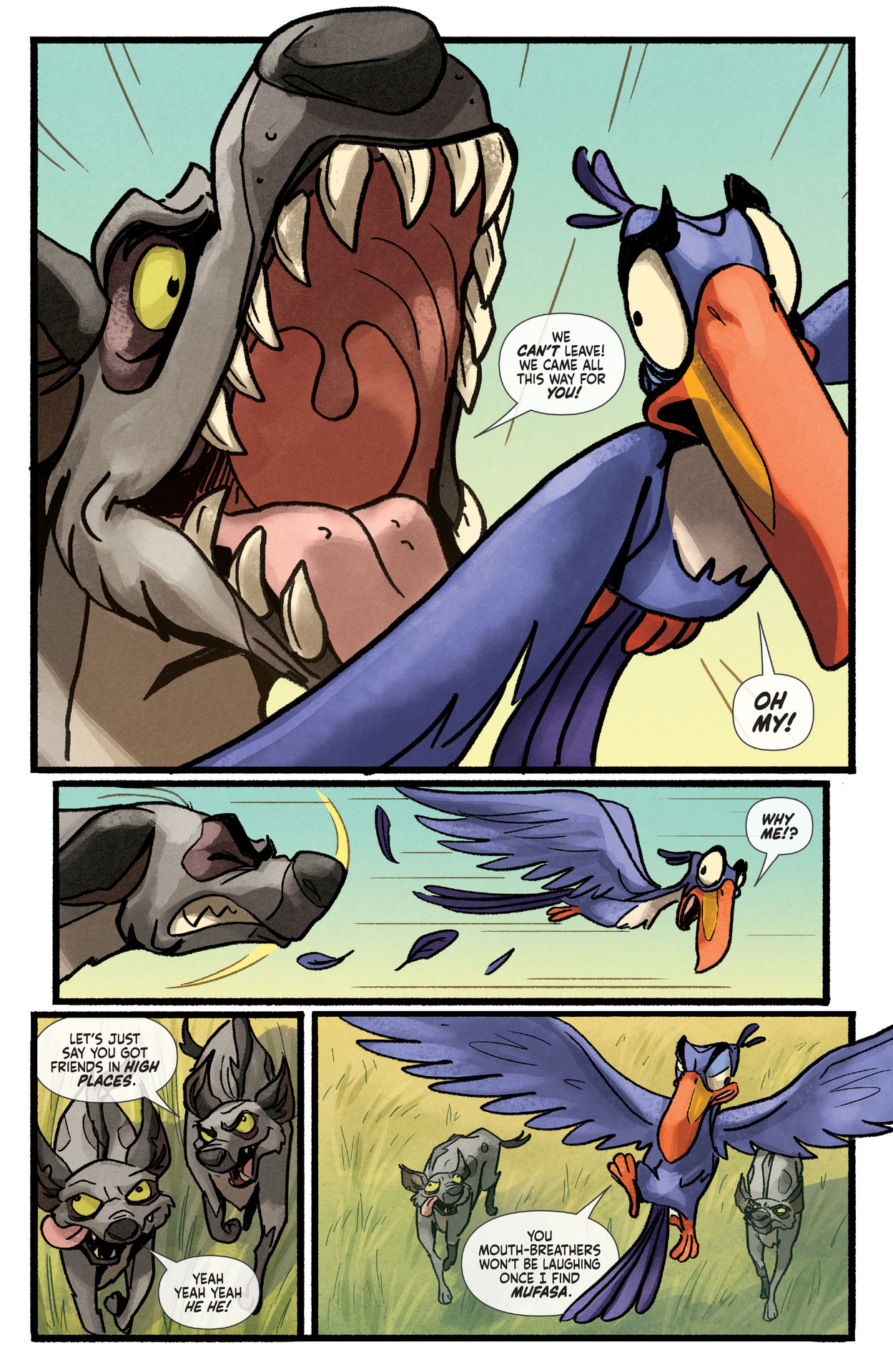 Read online Disney Villains: Scar comic -  Issue #4 - 16