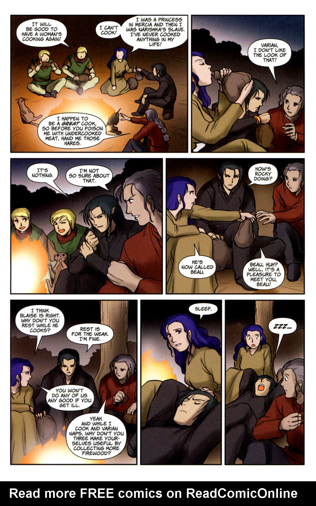 Read online Lords of Avalon: Knight of Darkness comic -  Issue #4 - 16