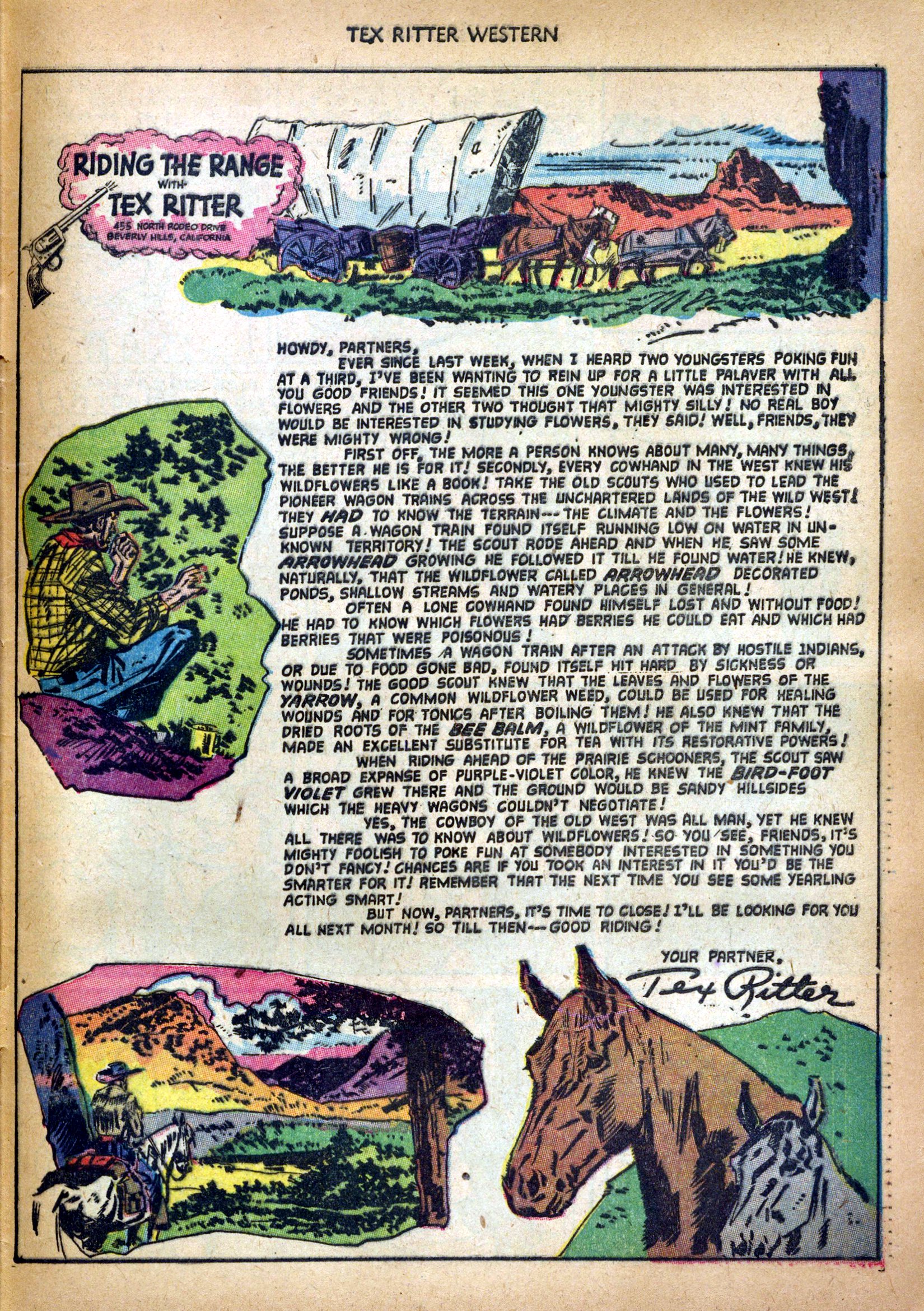 Read online Tex Ritter Western comic -  Issue #18 - 33