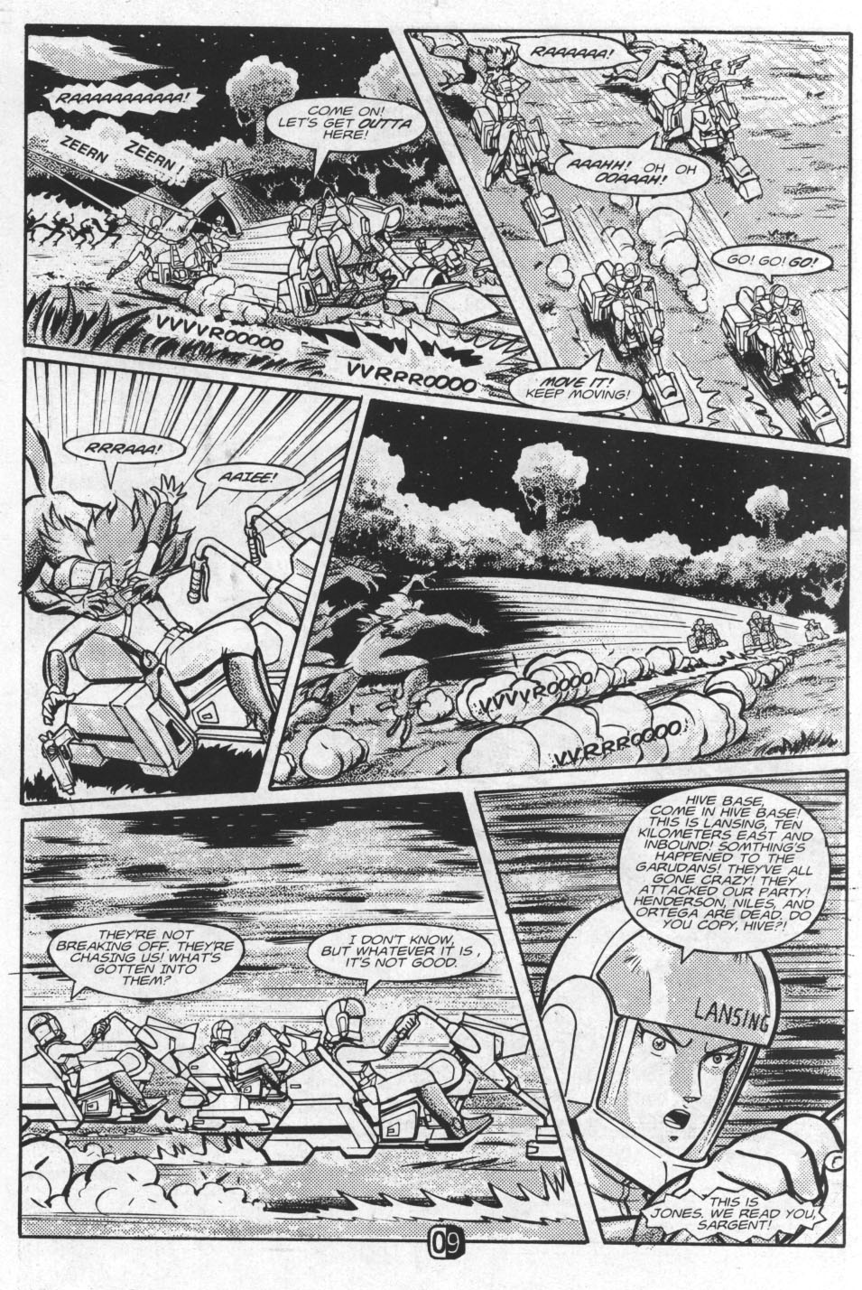 Read online Worlds of Robotech: Feral World: Nightmare on Garuda comic -  Issue # Full - 11