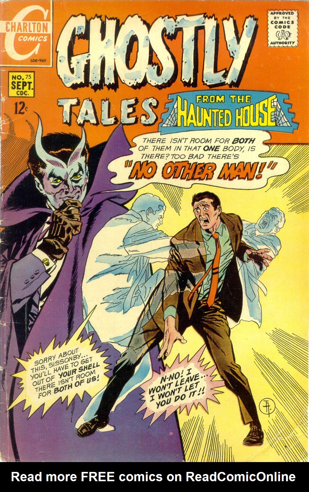 Read online Ghostly Tales comic -  Issue #75 - 1