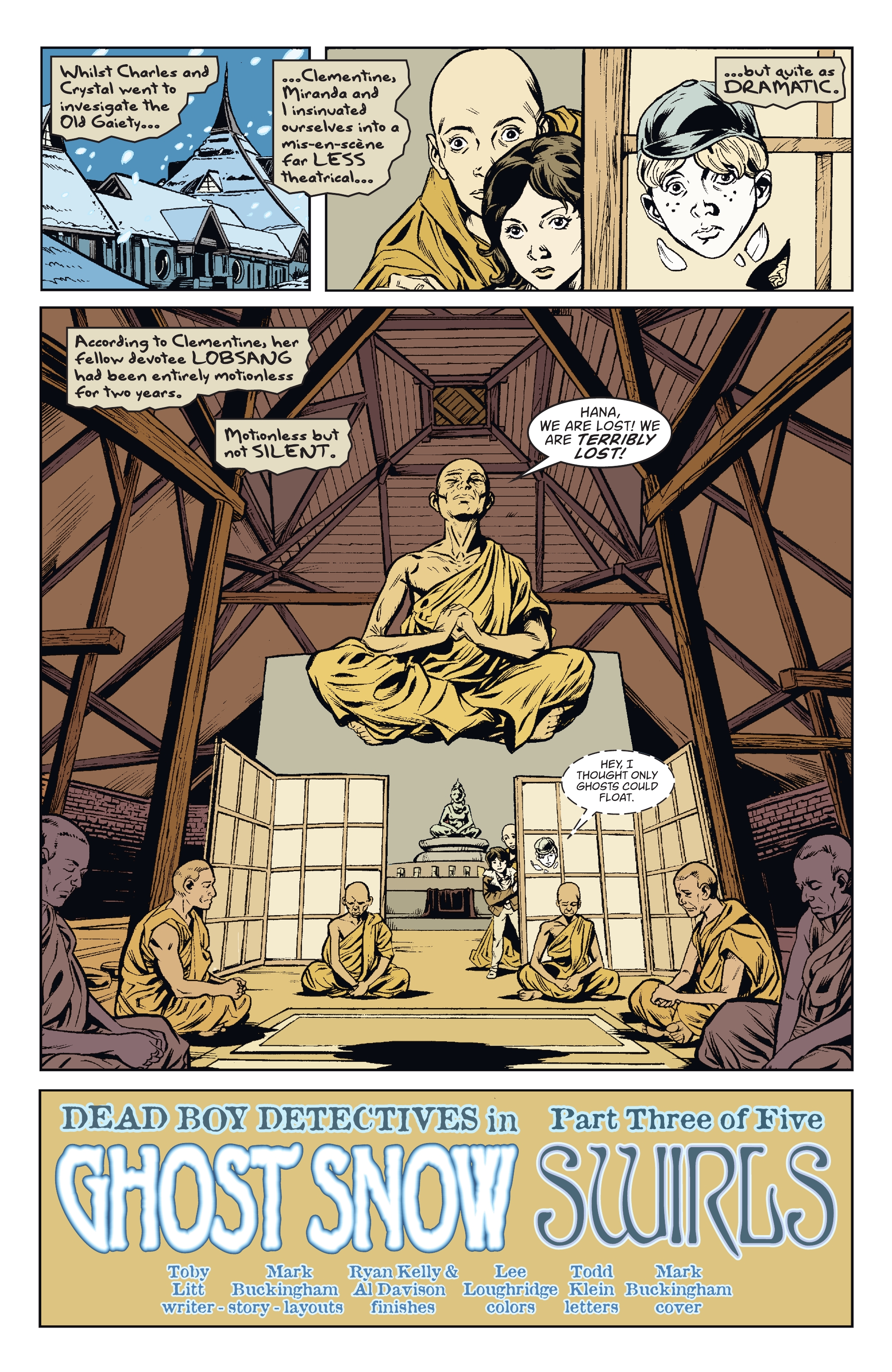Read online Dead Boy Detectives by Toby Litt & Mark Buckingham comic -  Issue # TPB (Part 3) - 3