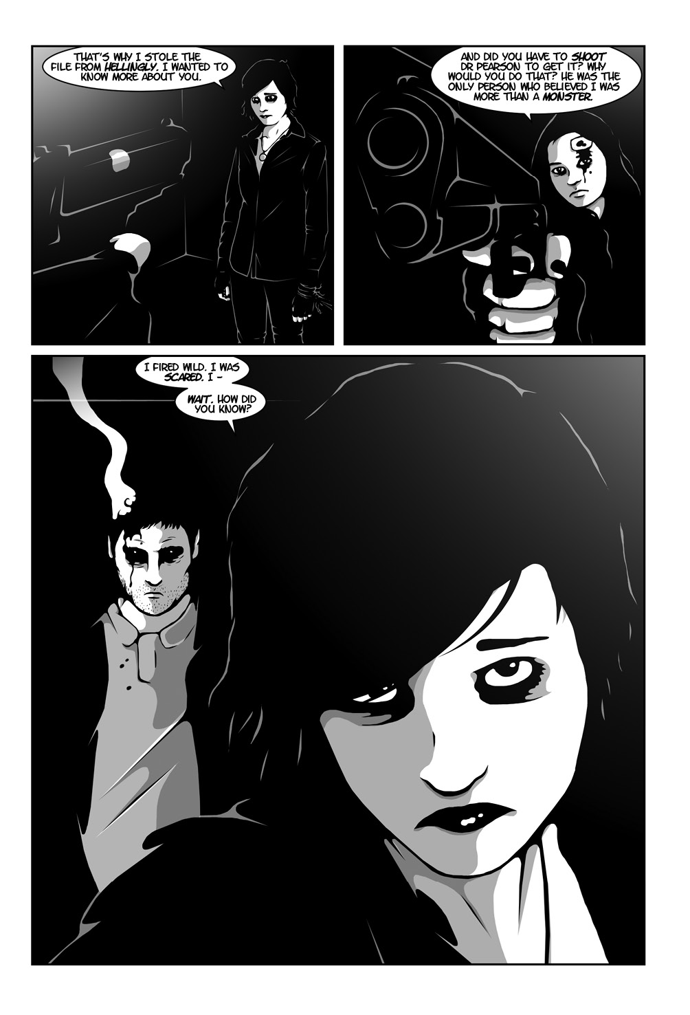 Read online Hollow Girl comic -  Issue #6 - 30