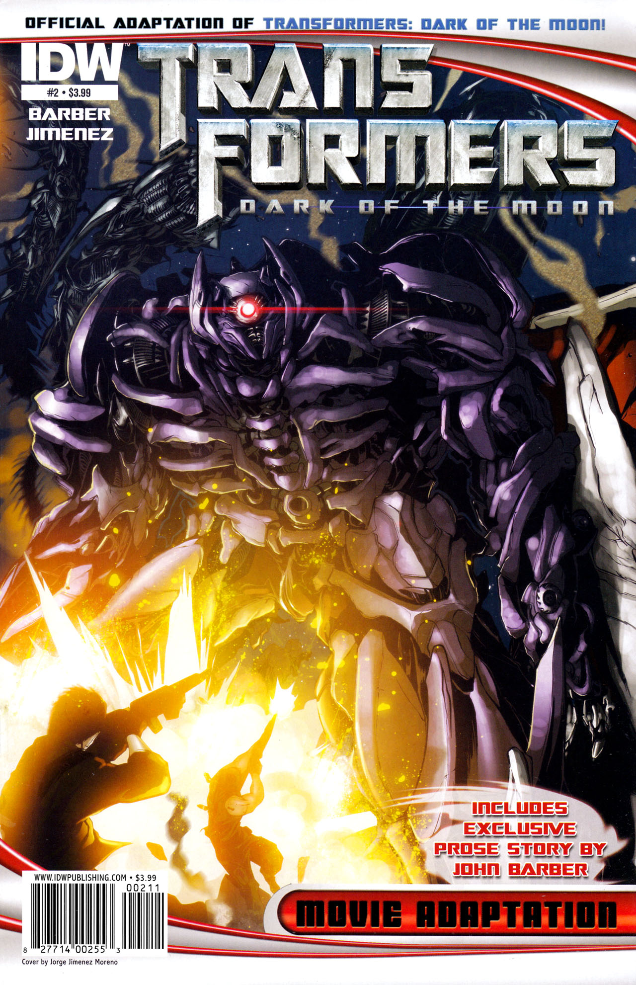 Read online Transformers: Dark of the Moon Movie Adaptation comic -  Issue #2 - 1