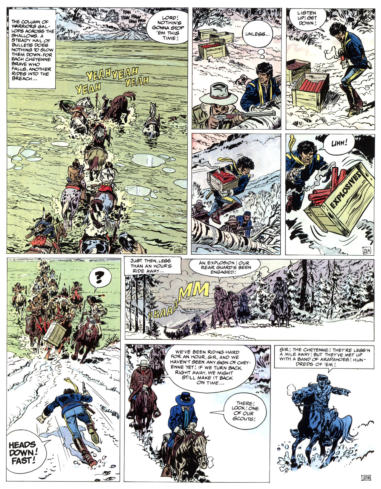 Read online Epic Graphic Novel: Lieutenant Blueberry comic -  Issue #3 - 72