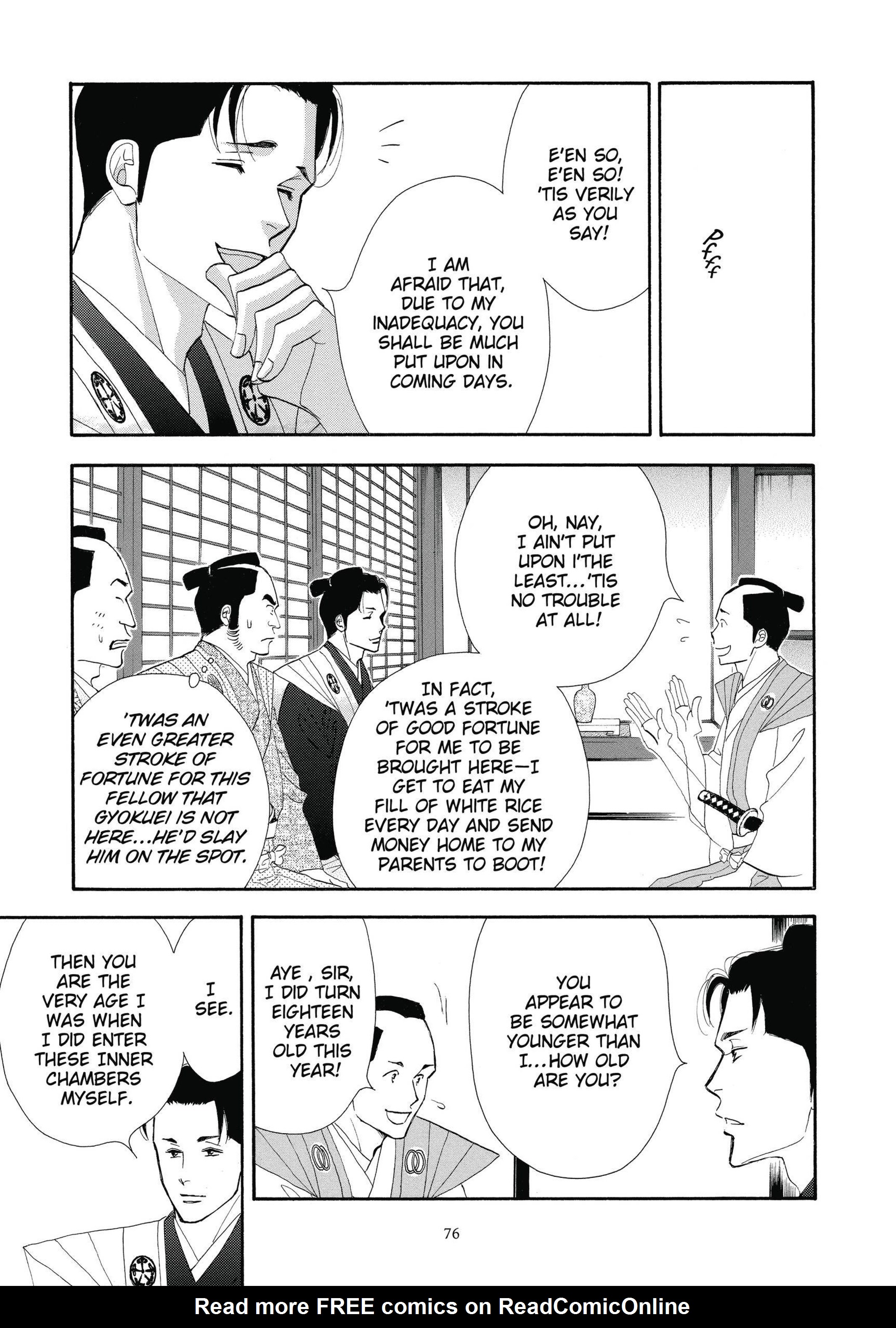 Read online Ōoku: The Inner Chambers comic -  Issue # TPB 3 - 76