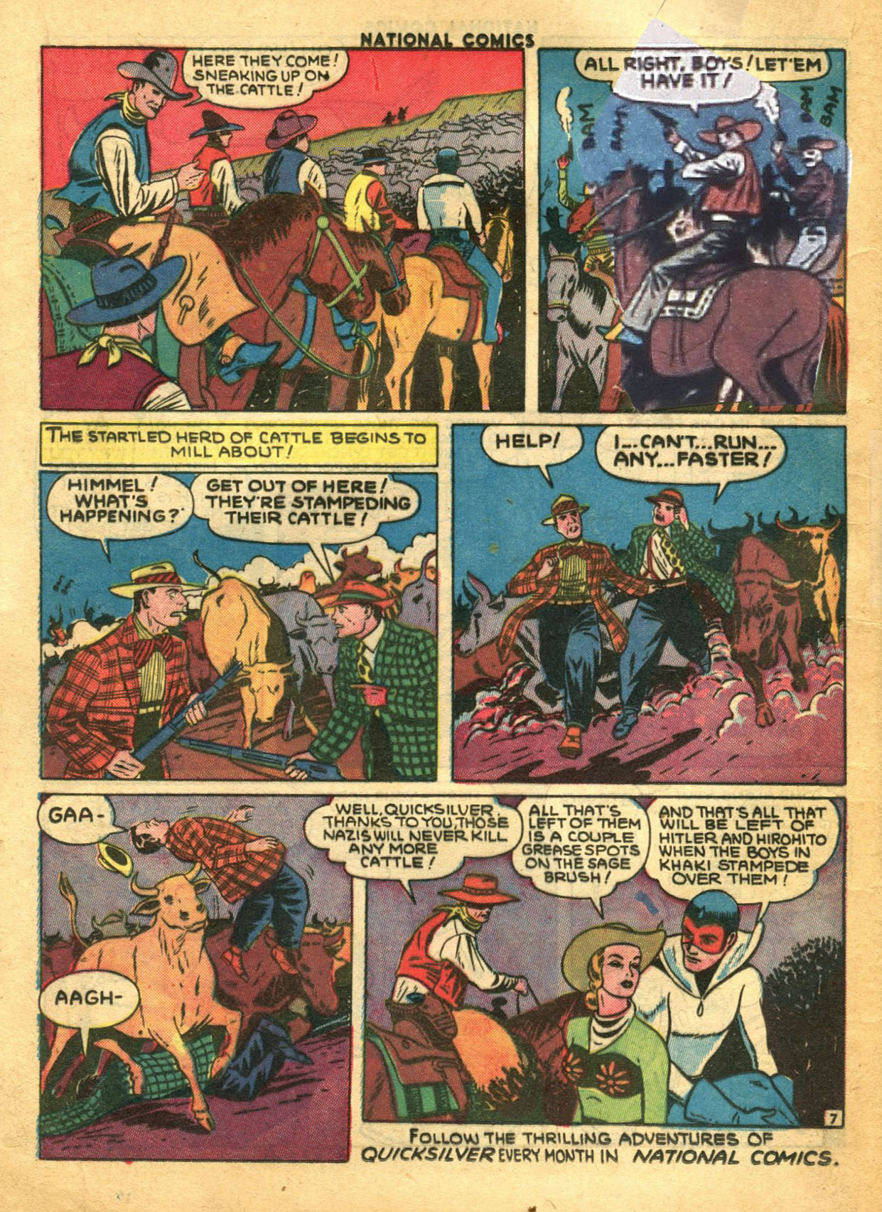 Read online National Comics comic -  Issue #38 - 58