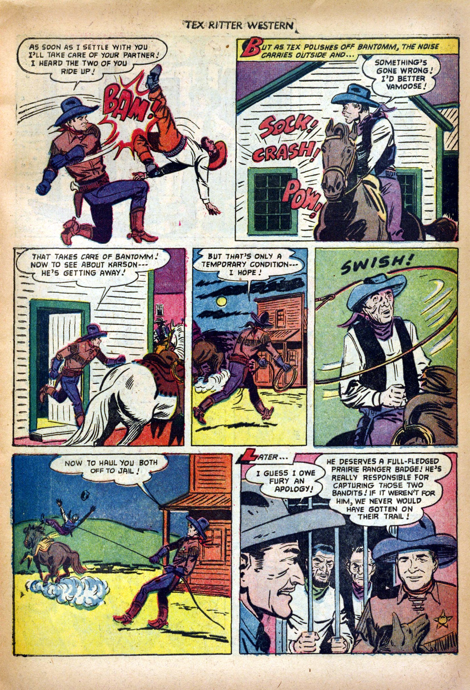 Read online Tex Ritter Western comic -  Issue #14 - 11