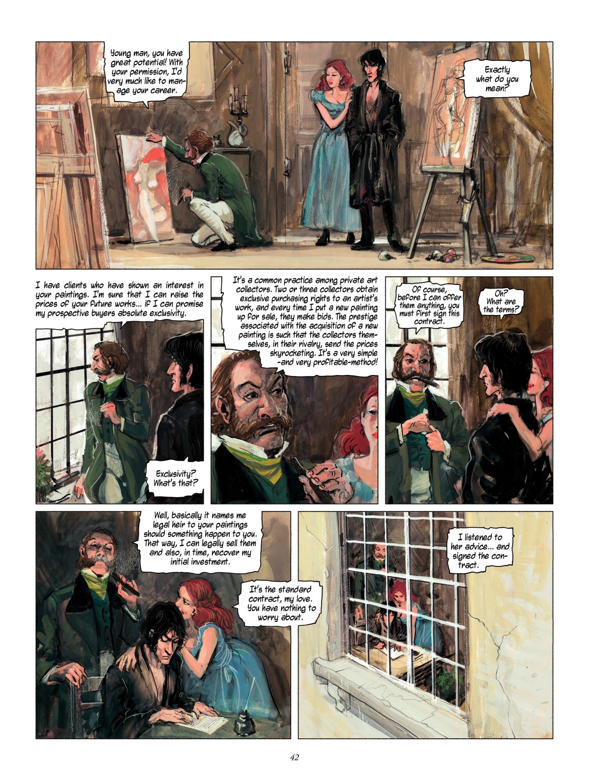 Read online The Revenge of Count Skarbek comic -  Issue #1 - 42