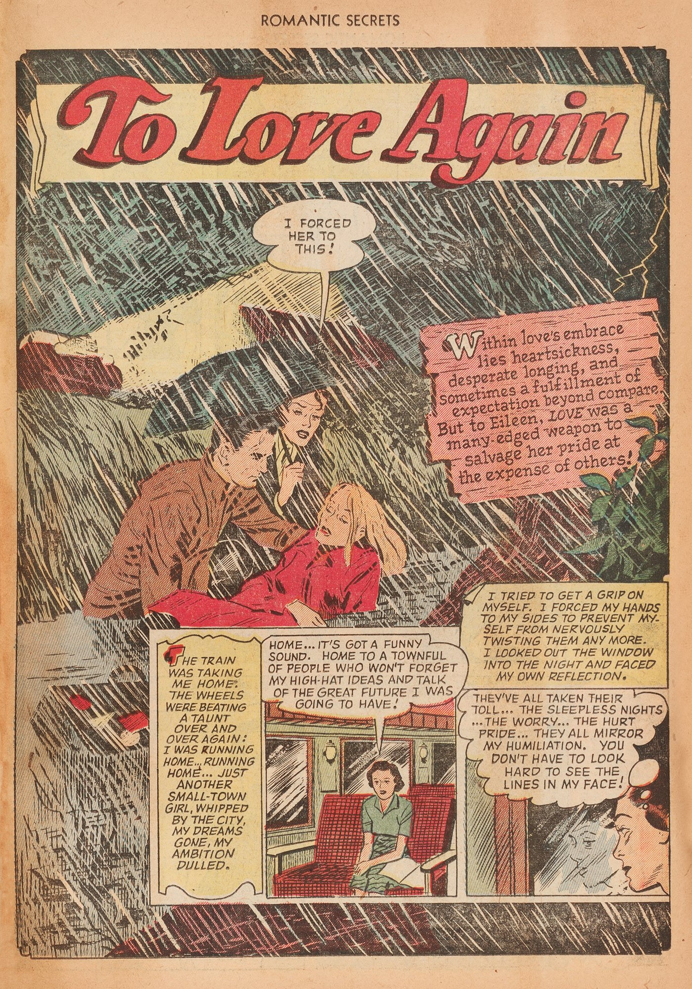 Read online Romantic Secrets comic -  Issue #28 - 27