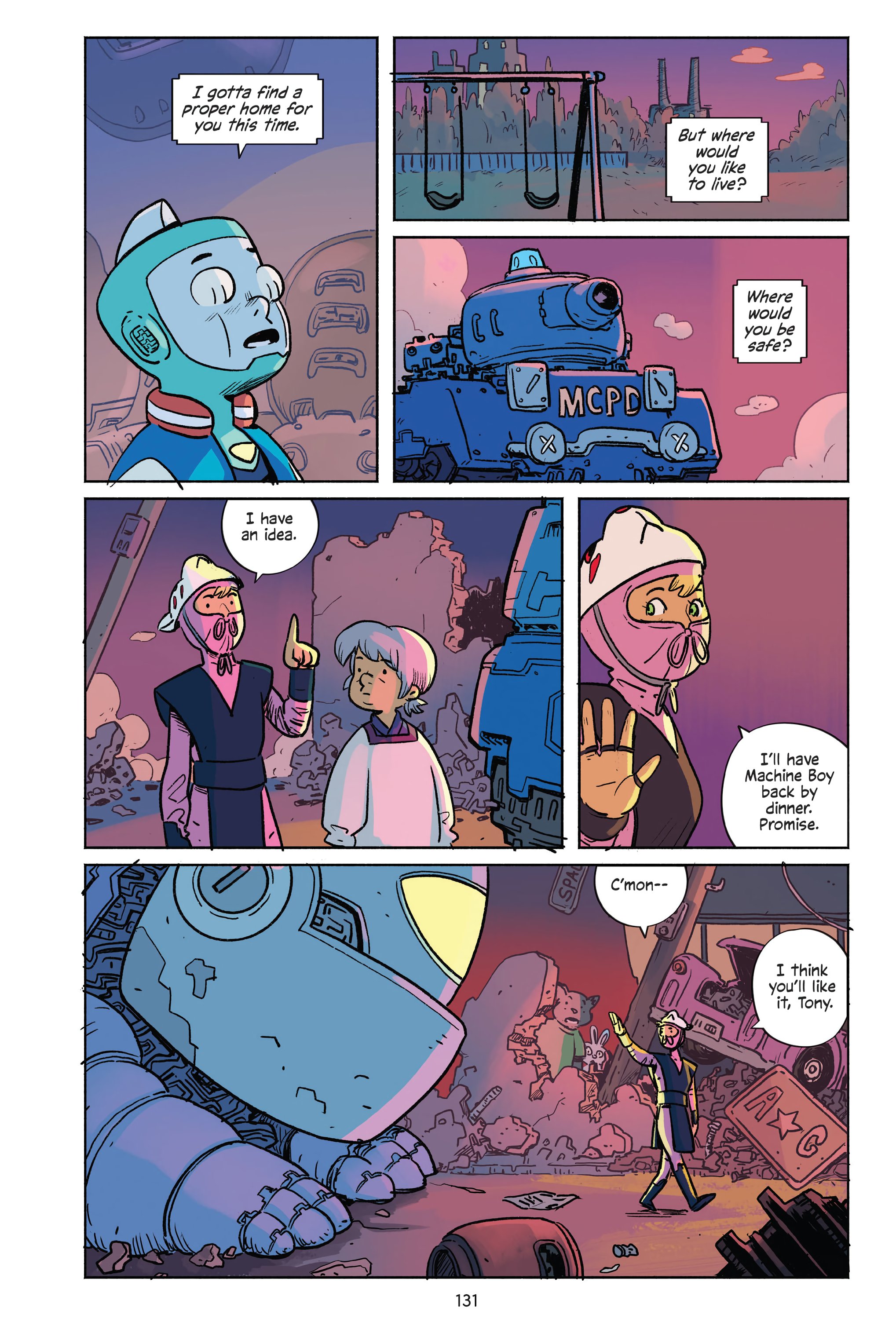 Read online Everyday Hero Machine Boy comic -  Issue # TPB (Part 2) - 36