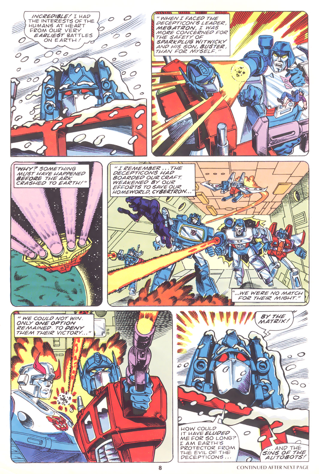 Read online The Transformers (UK) comic -  Issue #198 - 8