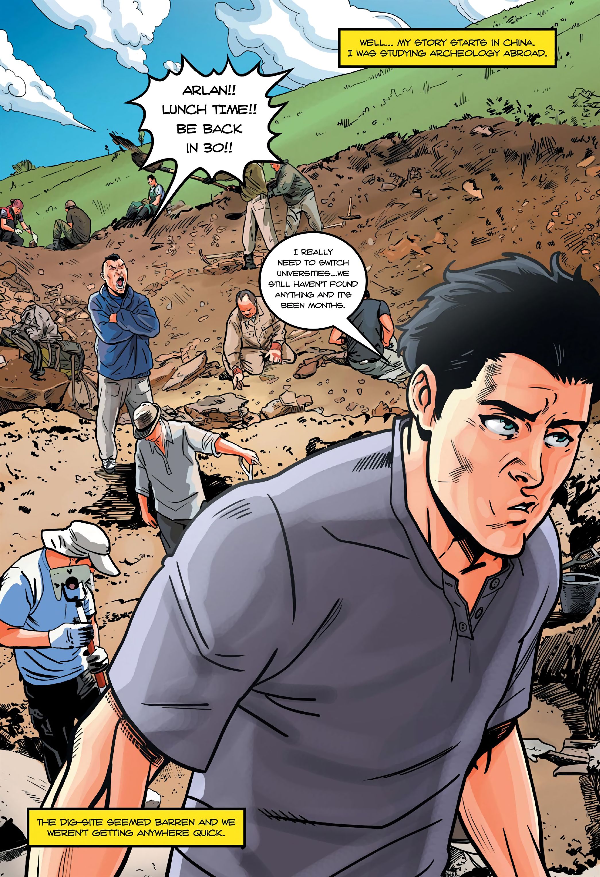 Read online Dinosaur Warrior comic -  Issue # TPB - 54