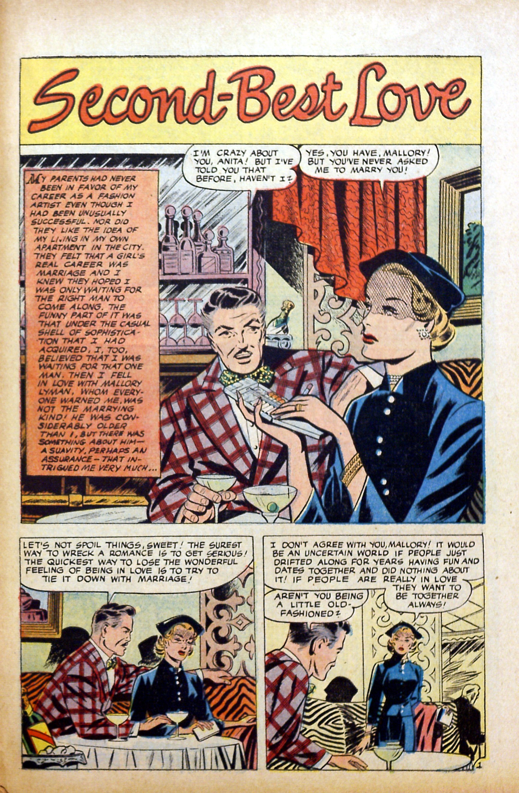 Read online Glamorous Romances comic -  Issue #85 - 27