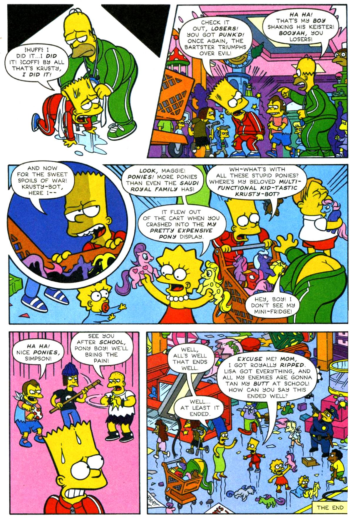 Read online Bongo Comics Free-For-All! comic -  Issue #2007 - 14